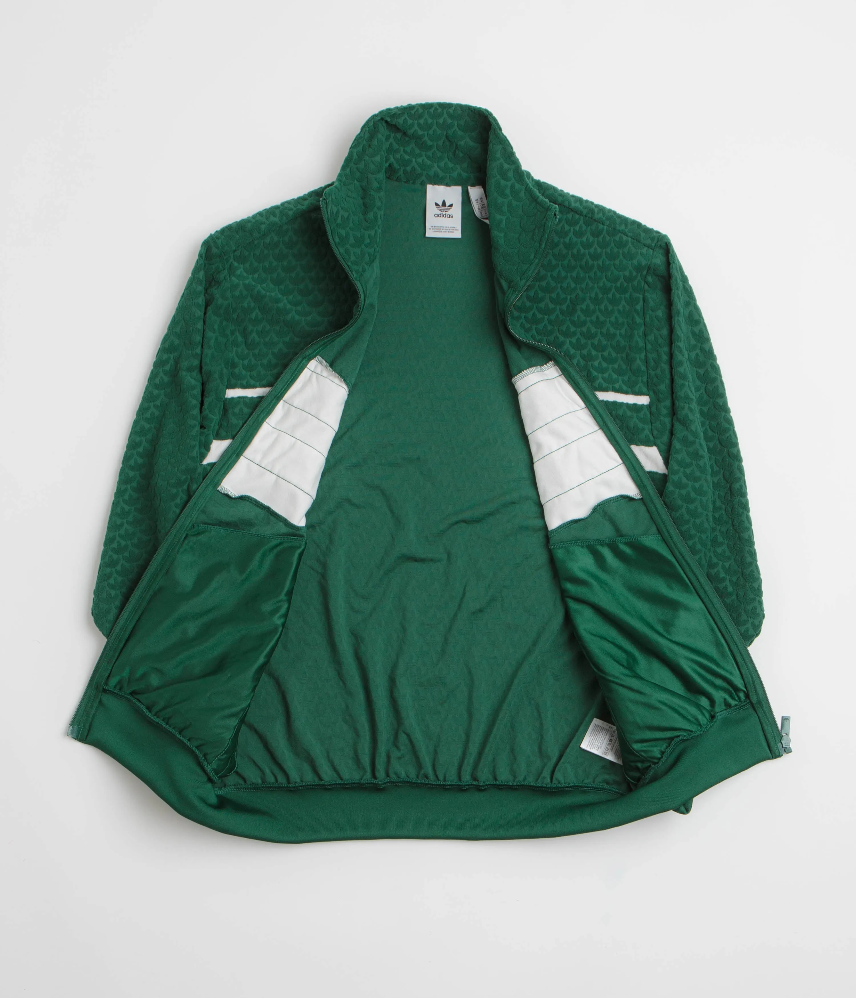 Adidas Monogram Track Jacket - Collegiate Green