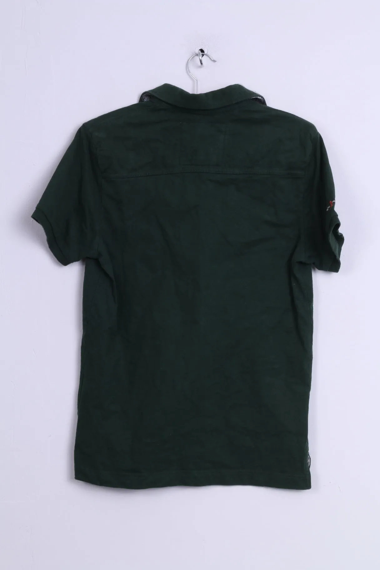 AEROPOSTALE Mens M Polo Shirt Green Cotton Short Sleeve