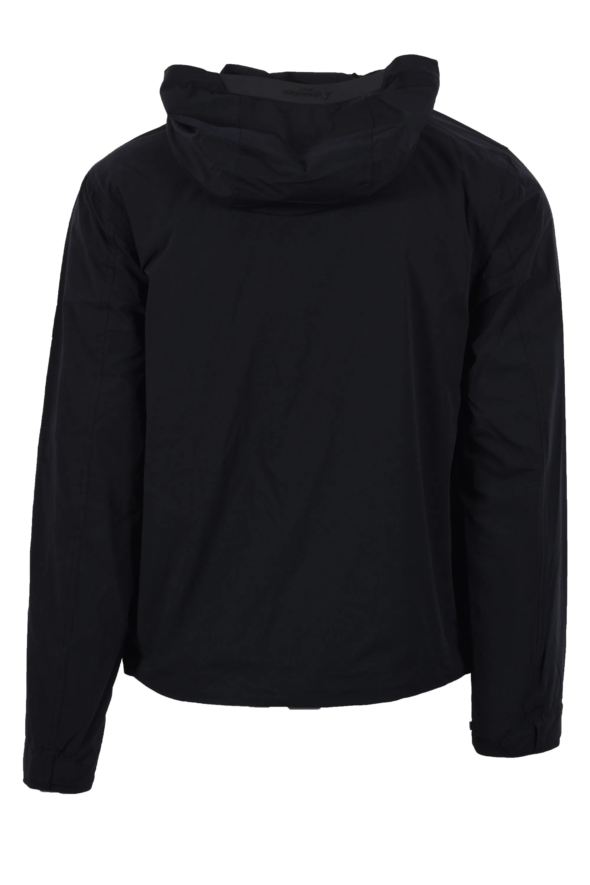 Aquascutum Active Hooded Stretch Windbreaker Black