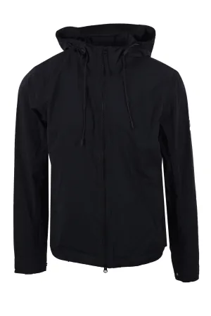 Aquascutum Active Hooded Stretch Windbreaker Black