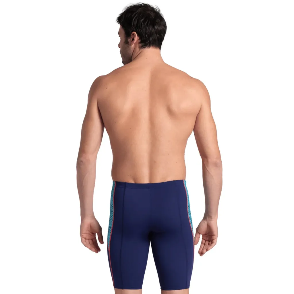 Arena Camo Kikko Jammer Navy Water Multi