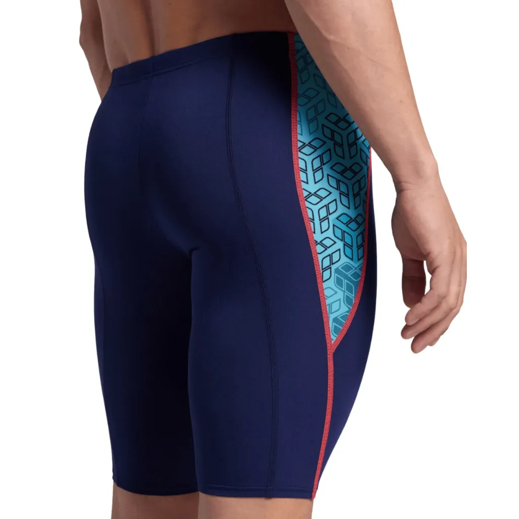 Arena Camo Kikko Jammer Navy Water Multi