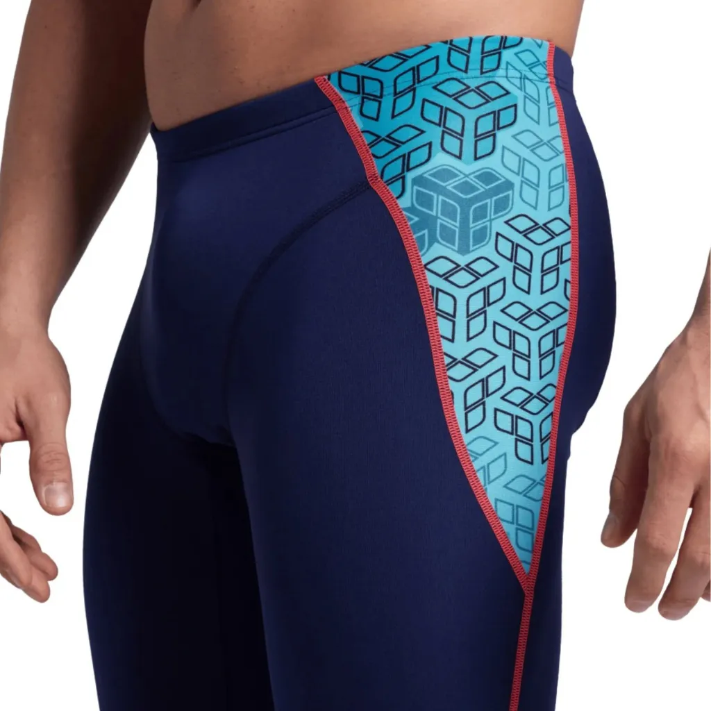 Arena Camo Kikko Jammer Navy Water Multi