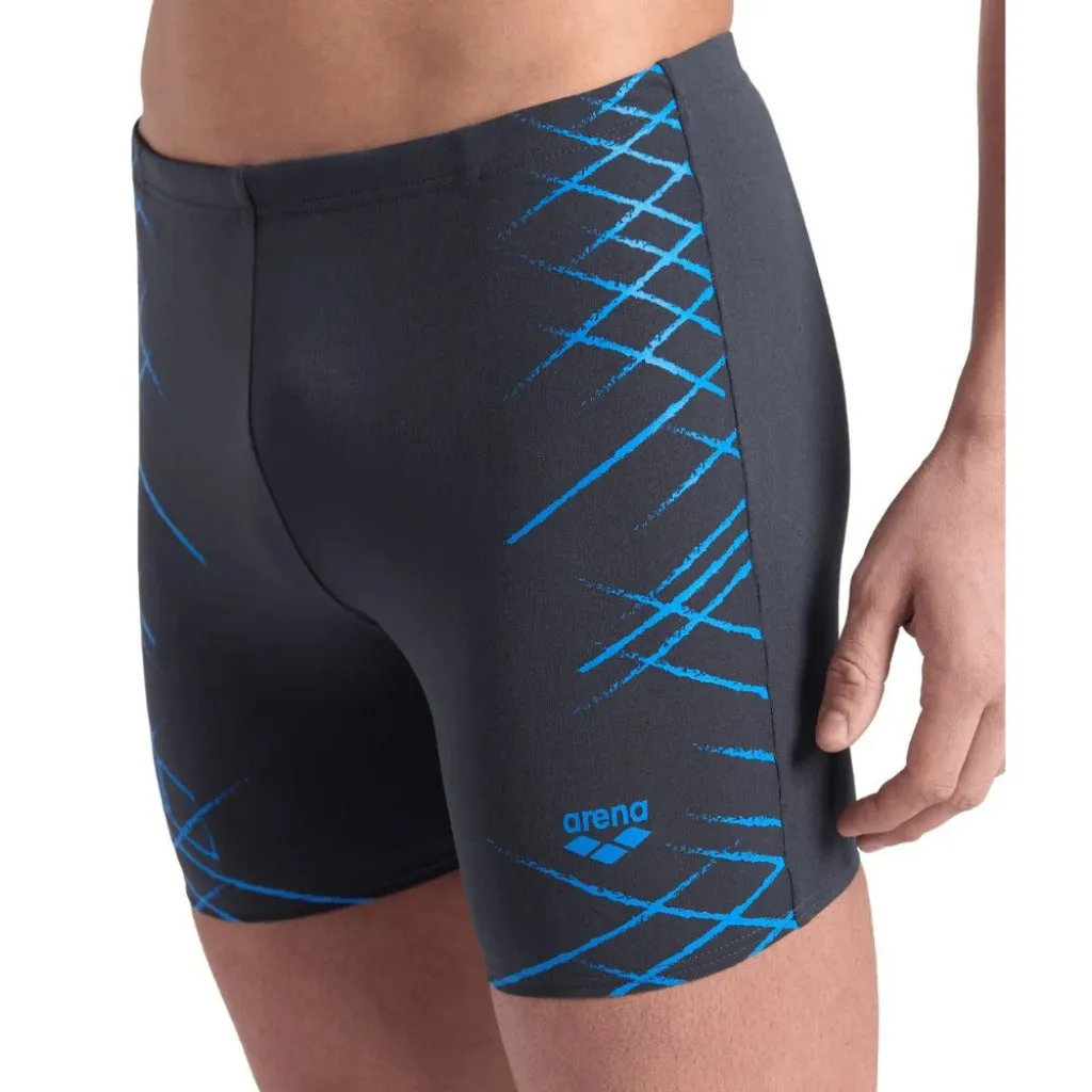 Arena MaxLife Mid Jammer Asphalt Blue River