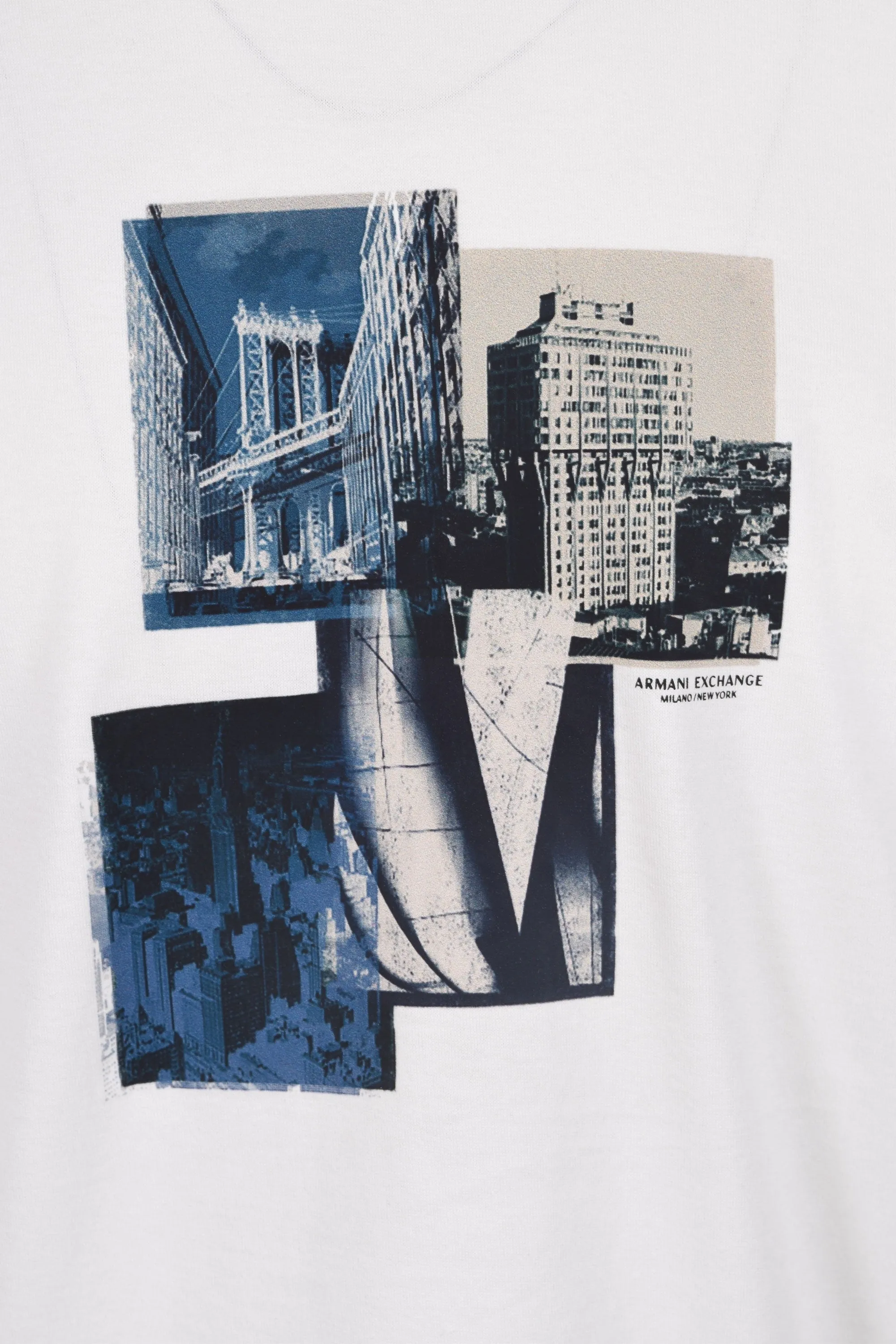 Armani Exchange New York T-Shirt Off White