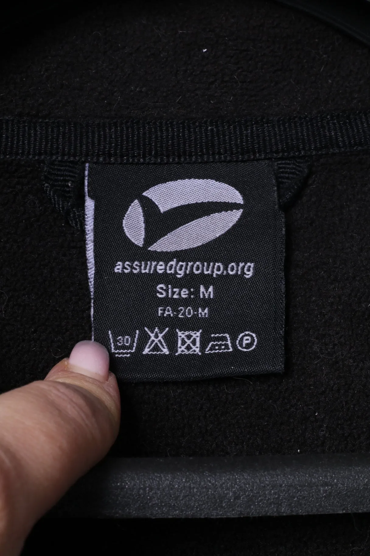 Assuredgroup Mens M Jacket Brown Softshell Full Zipper Outdoor Top