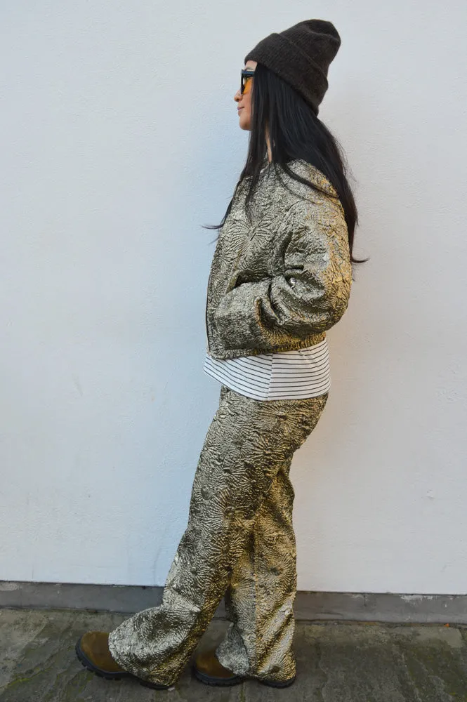 Ba&sh Bista Gold Trousers