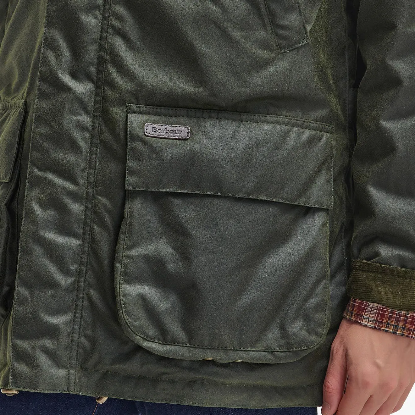 Barbour Bleaberry Wax Jacket Fern