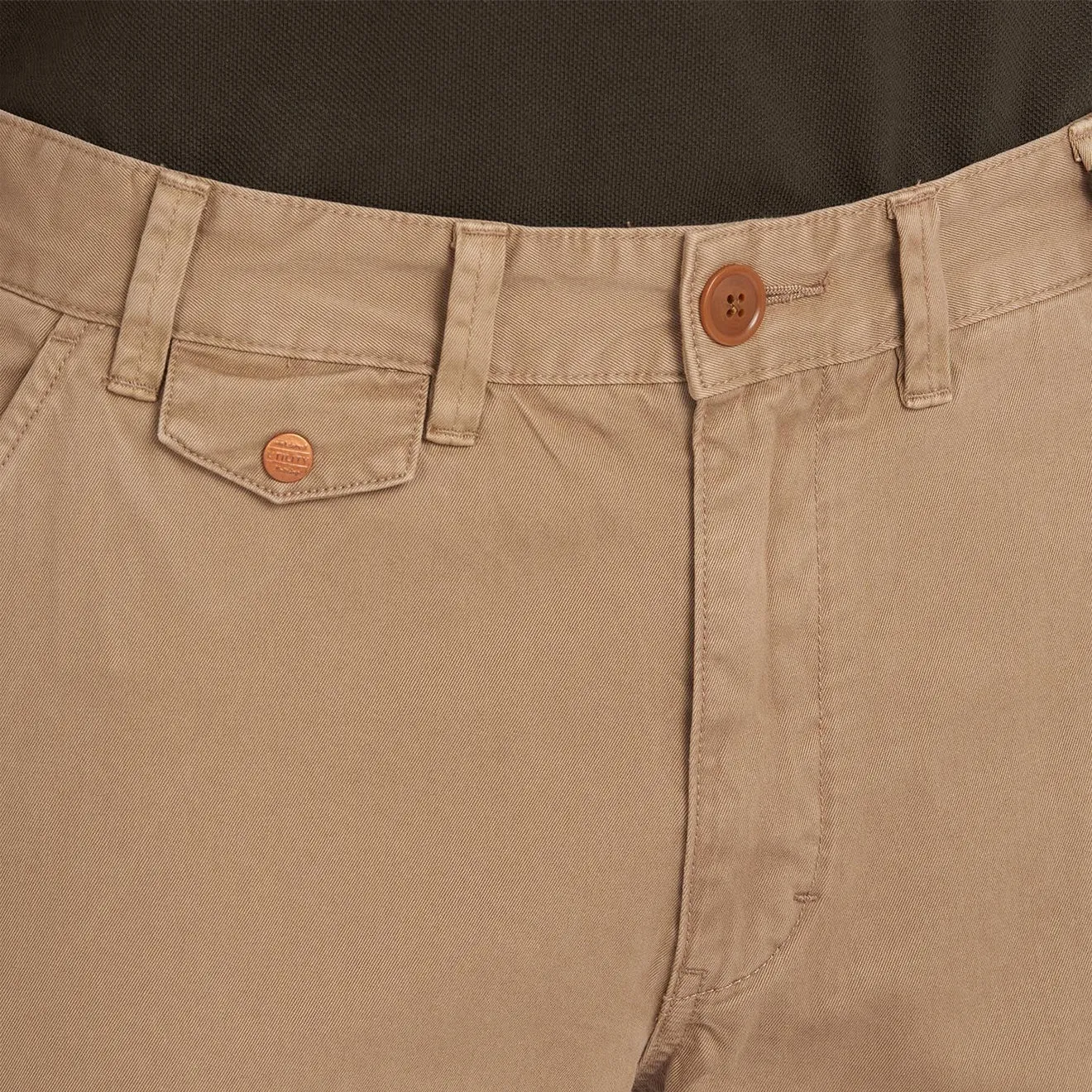 Barbour Neuston Twill Trousers Stone