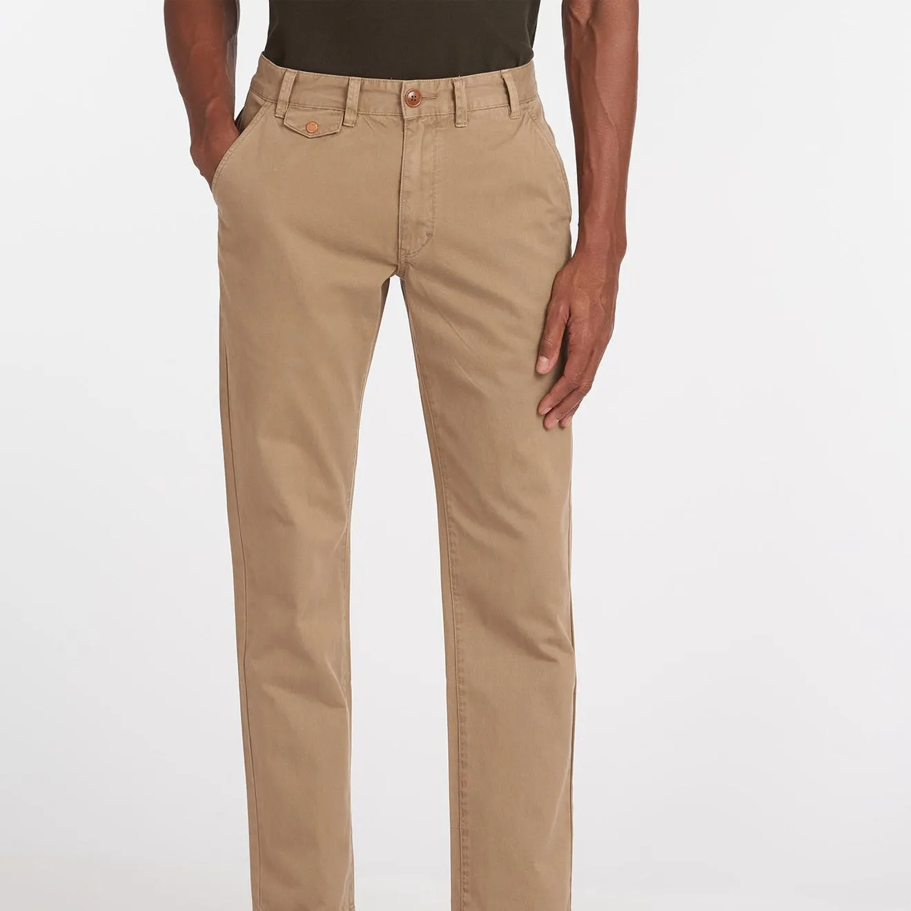 Barbour Neuston Twill Trousers Stone