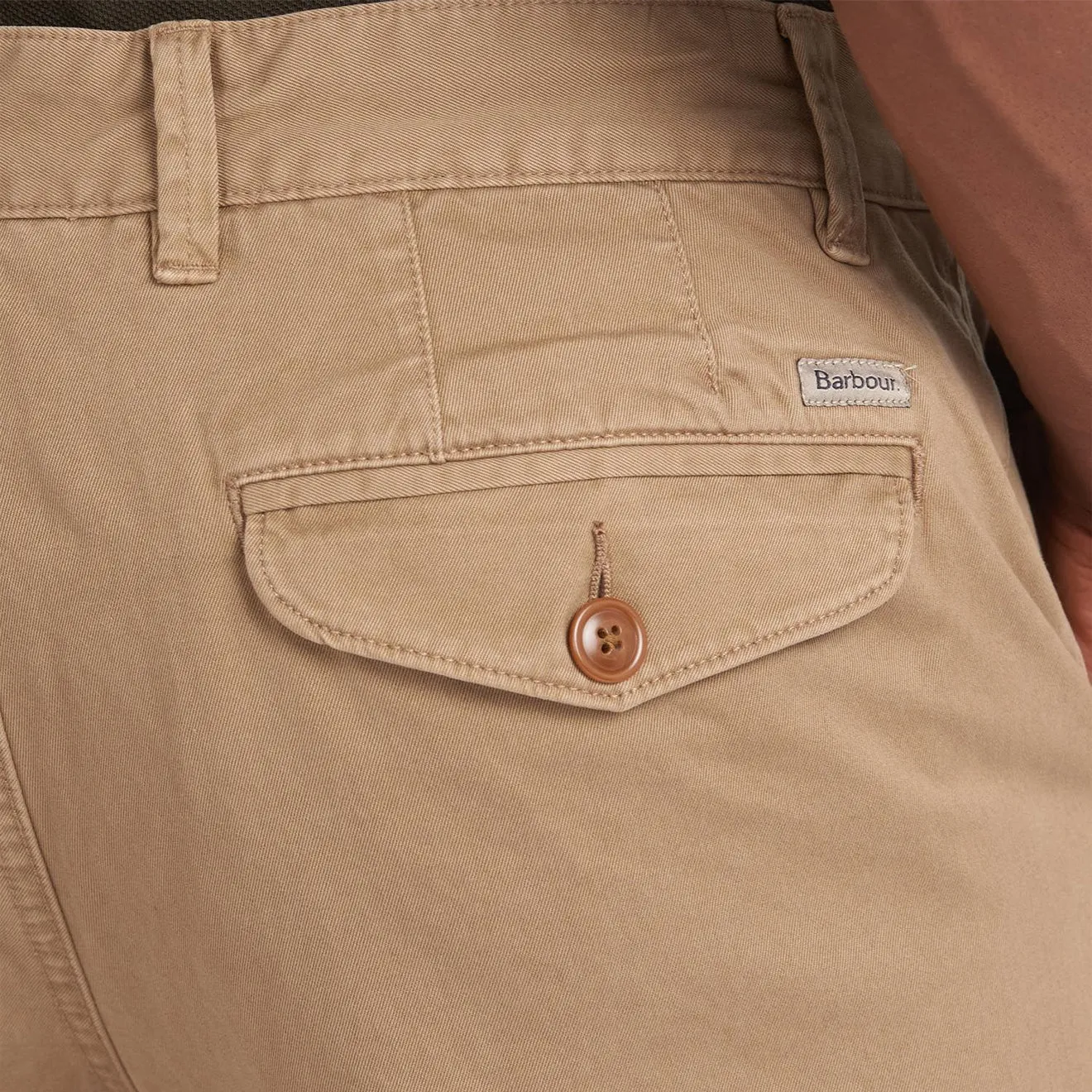 Barbour Neuston Twill Trousers Stone