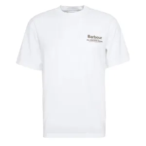 Barbour Outdoors Graphic Fit T-Shirt White