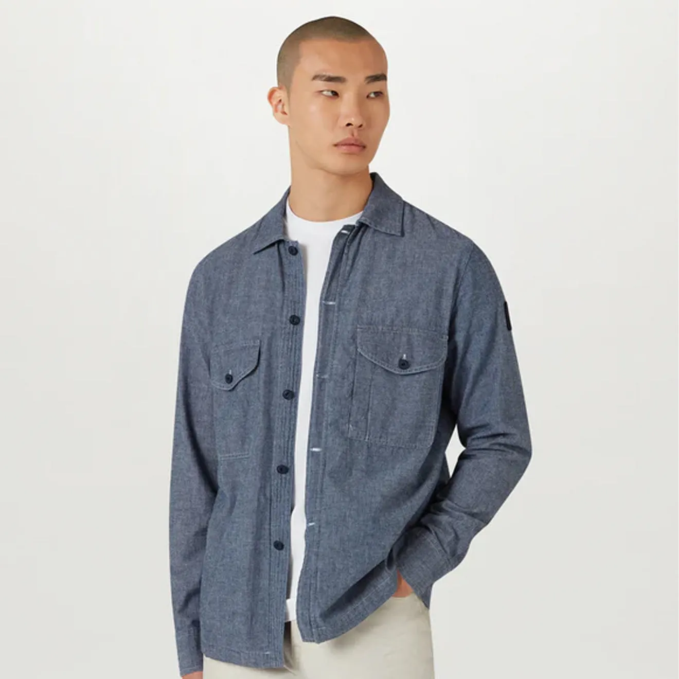 Belstaff CS60 Overshirt Chambray