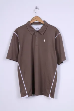 Boris Becker Mens L Polo Shirt Toupe Sport Tennis Equipment