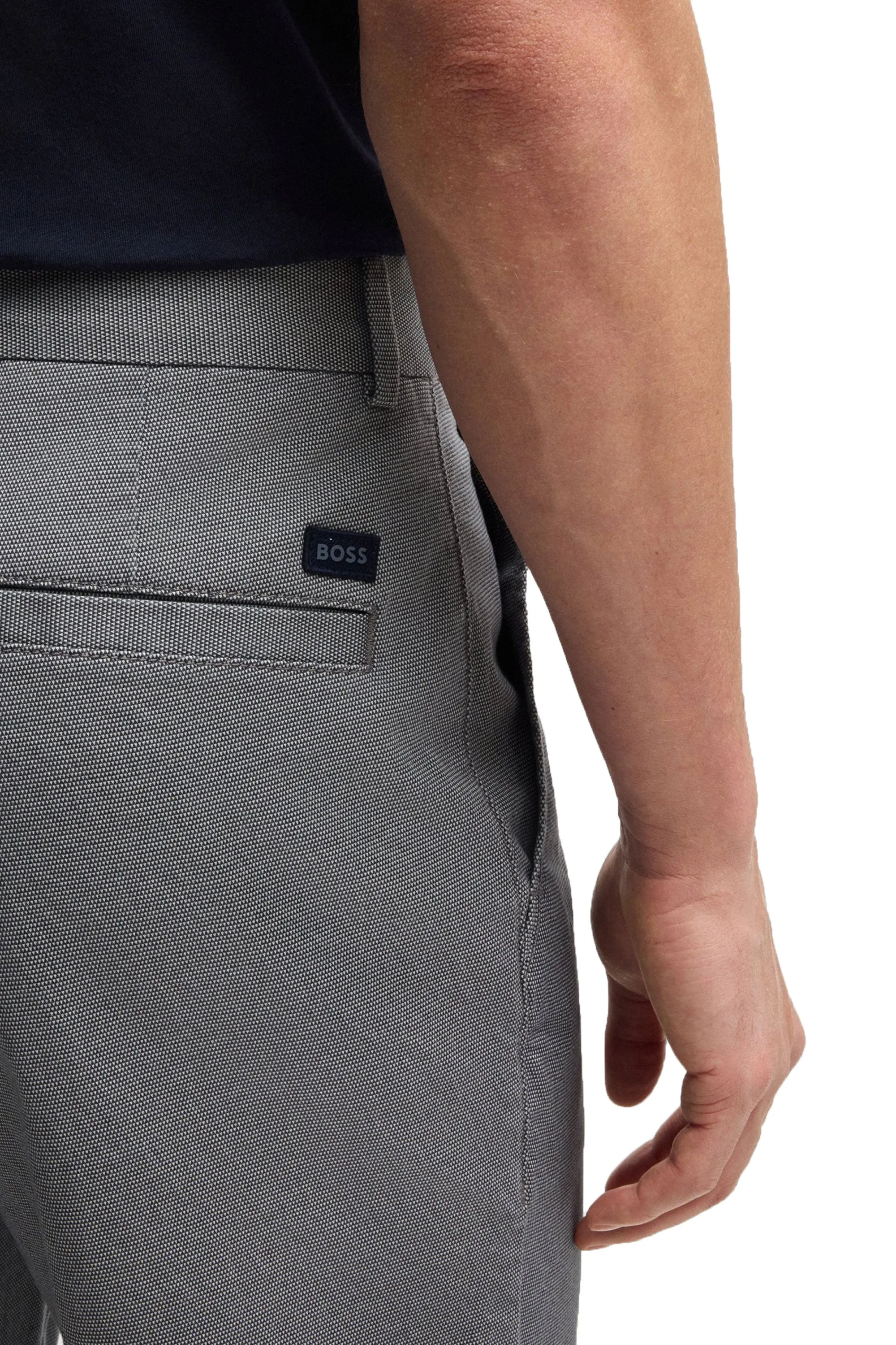 Boss Black H-Kane Casual Cotton Chino Dark Blue
