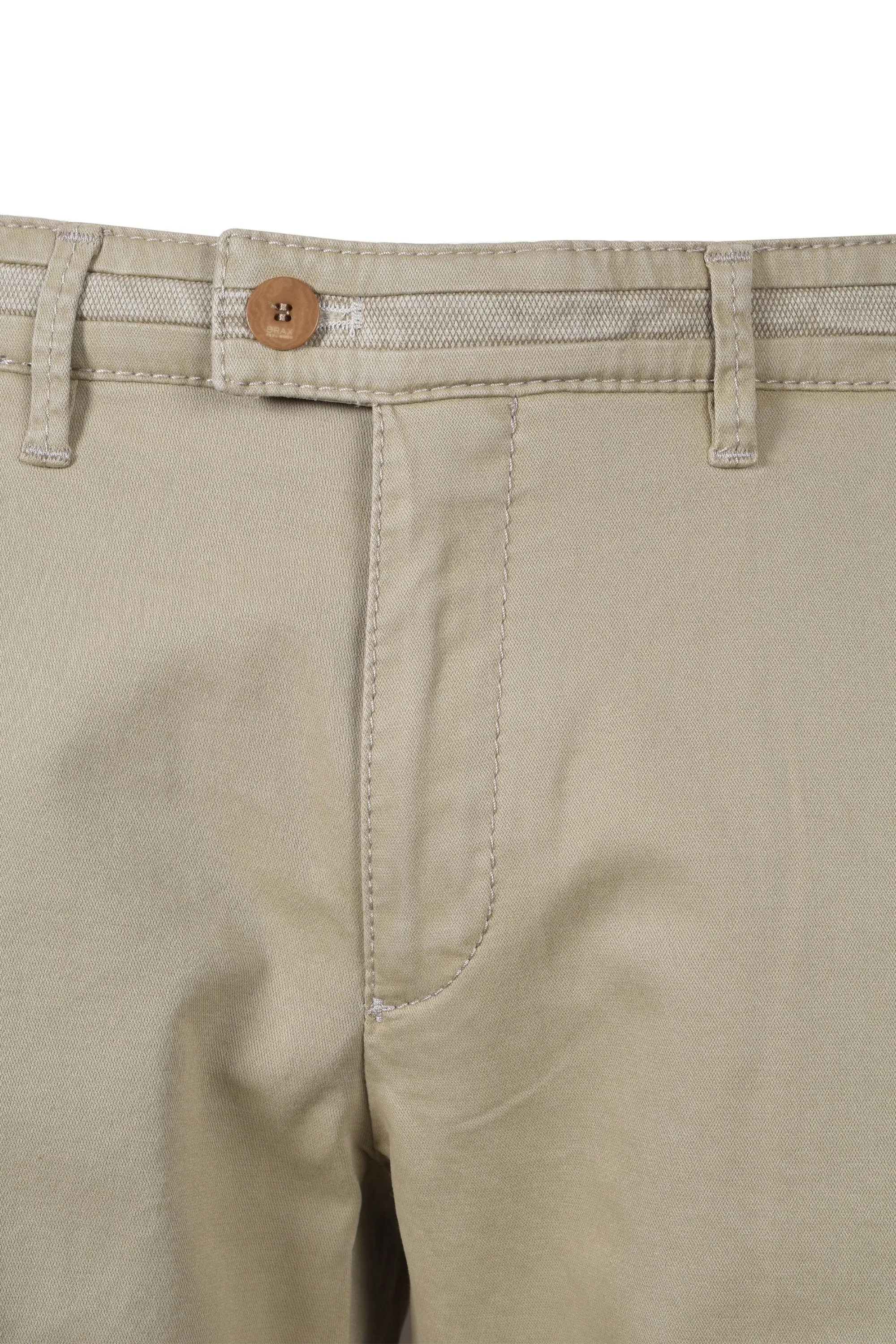 Brax Felix C Cotton Chino Khaki