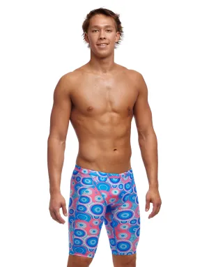 Bundjalung Blue Swim Training Jammers - Blue/Pink