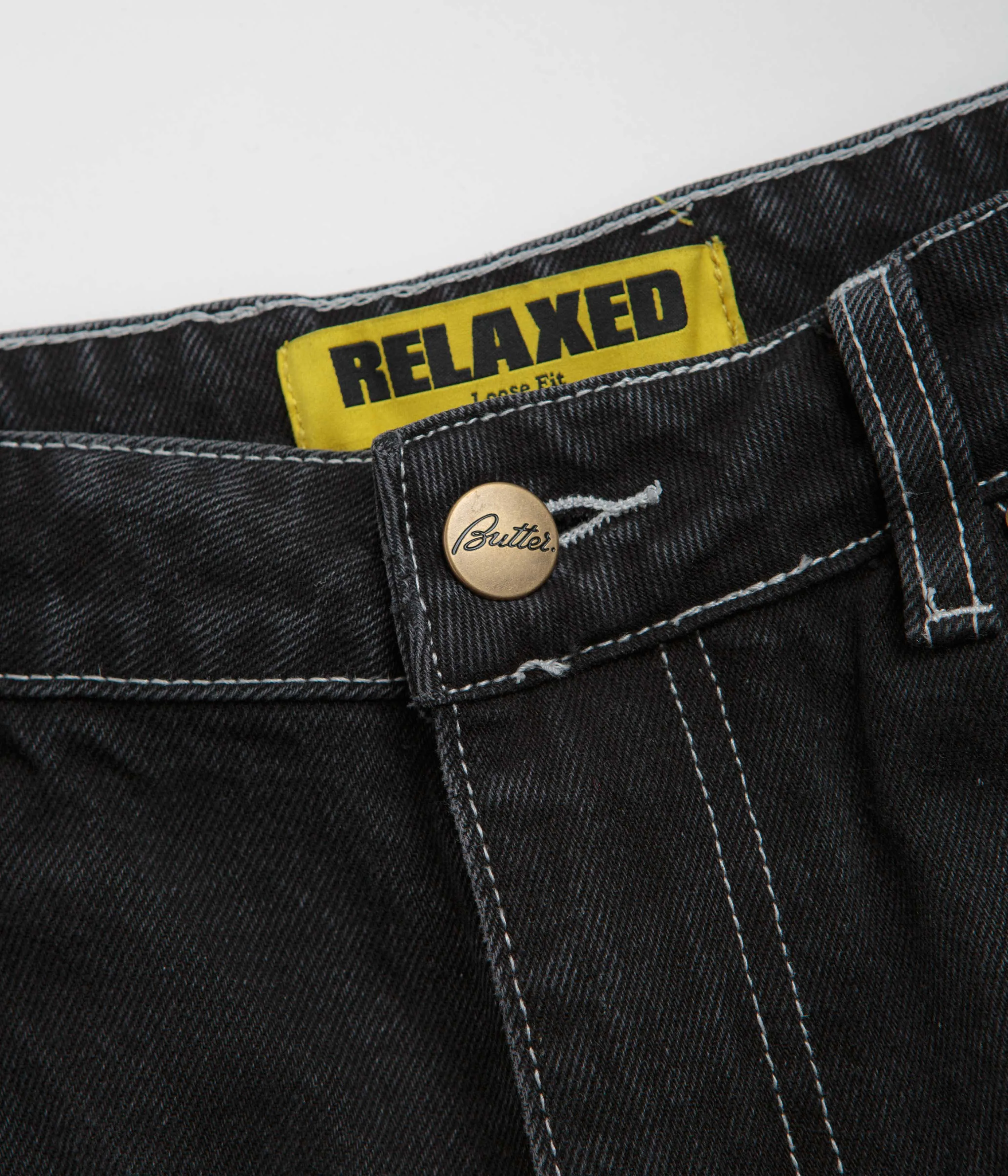 Butter Goods Ace Jeans - Distressed Black