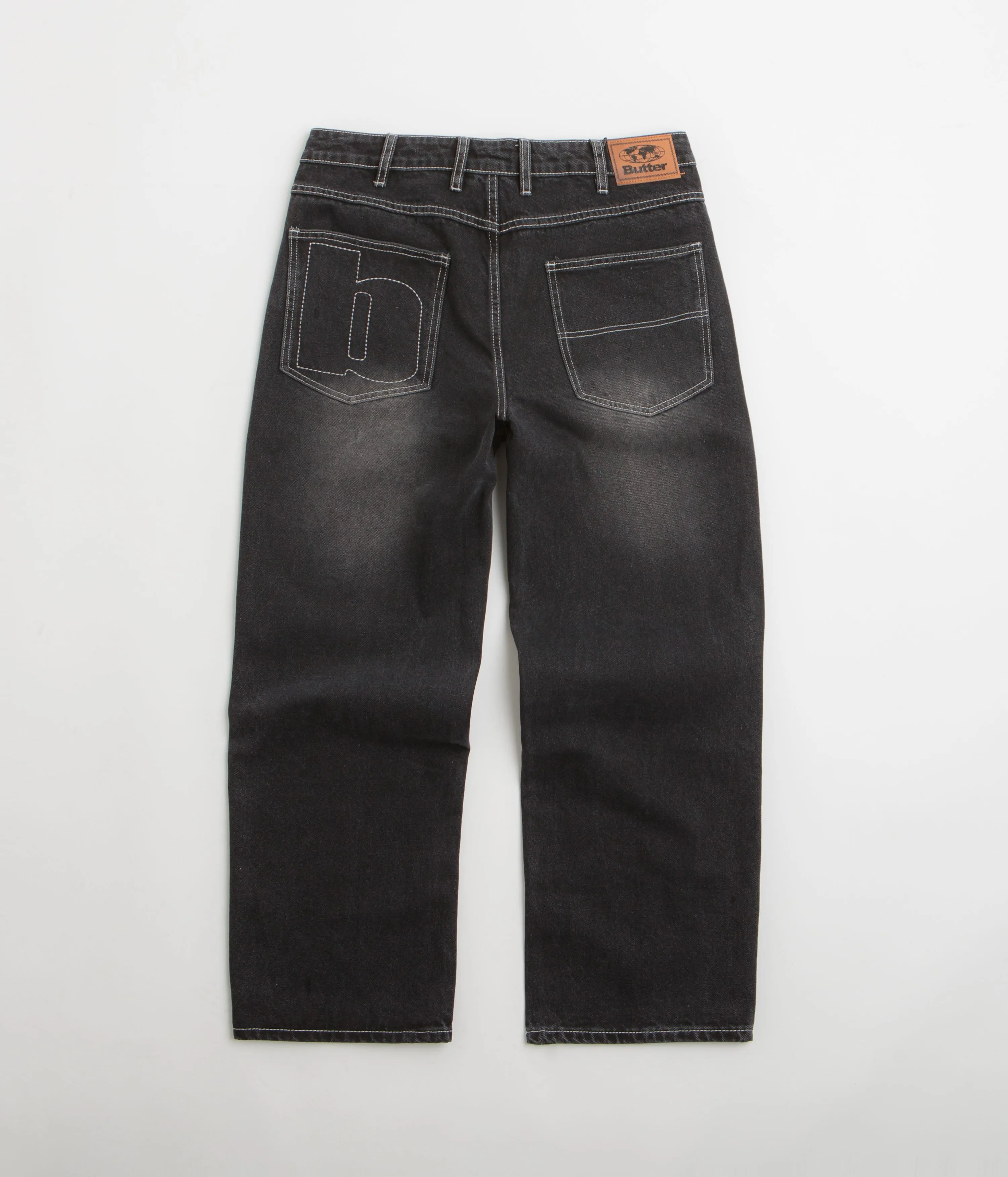 Butter Goods Ace Jeans - Distressed Black