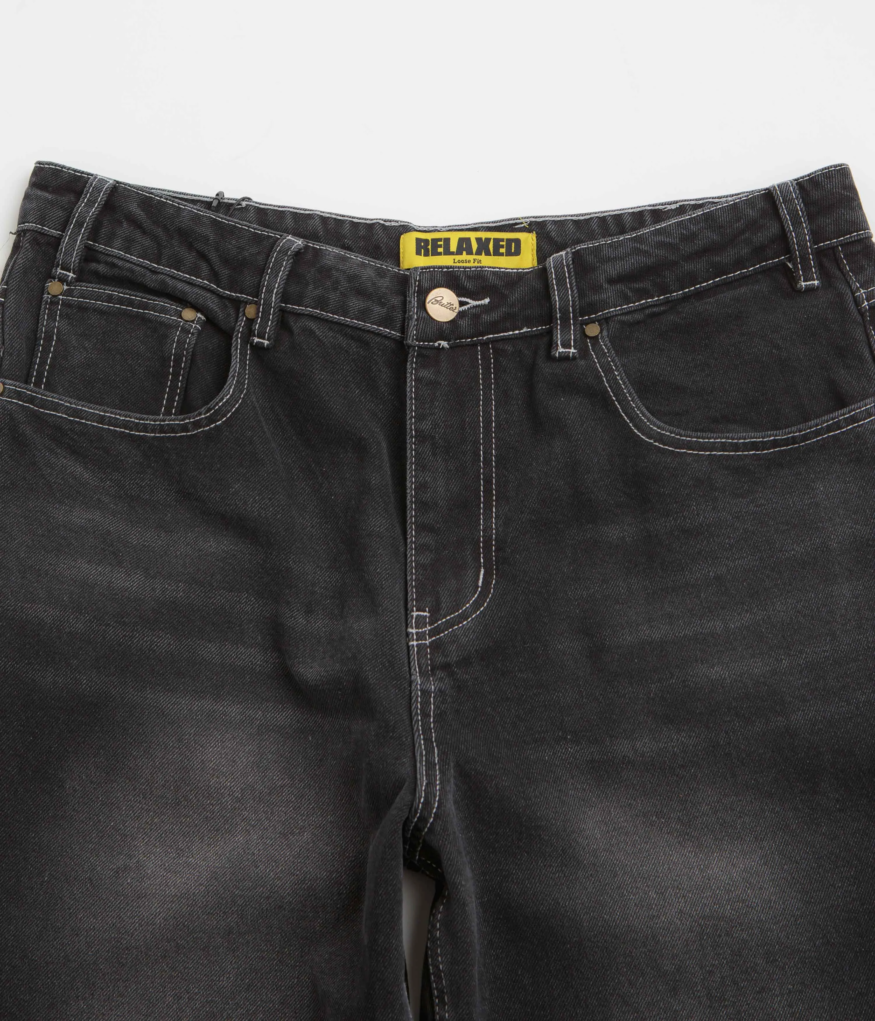 Butter Goods Ace Jeans - Distressed Black