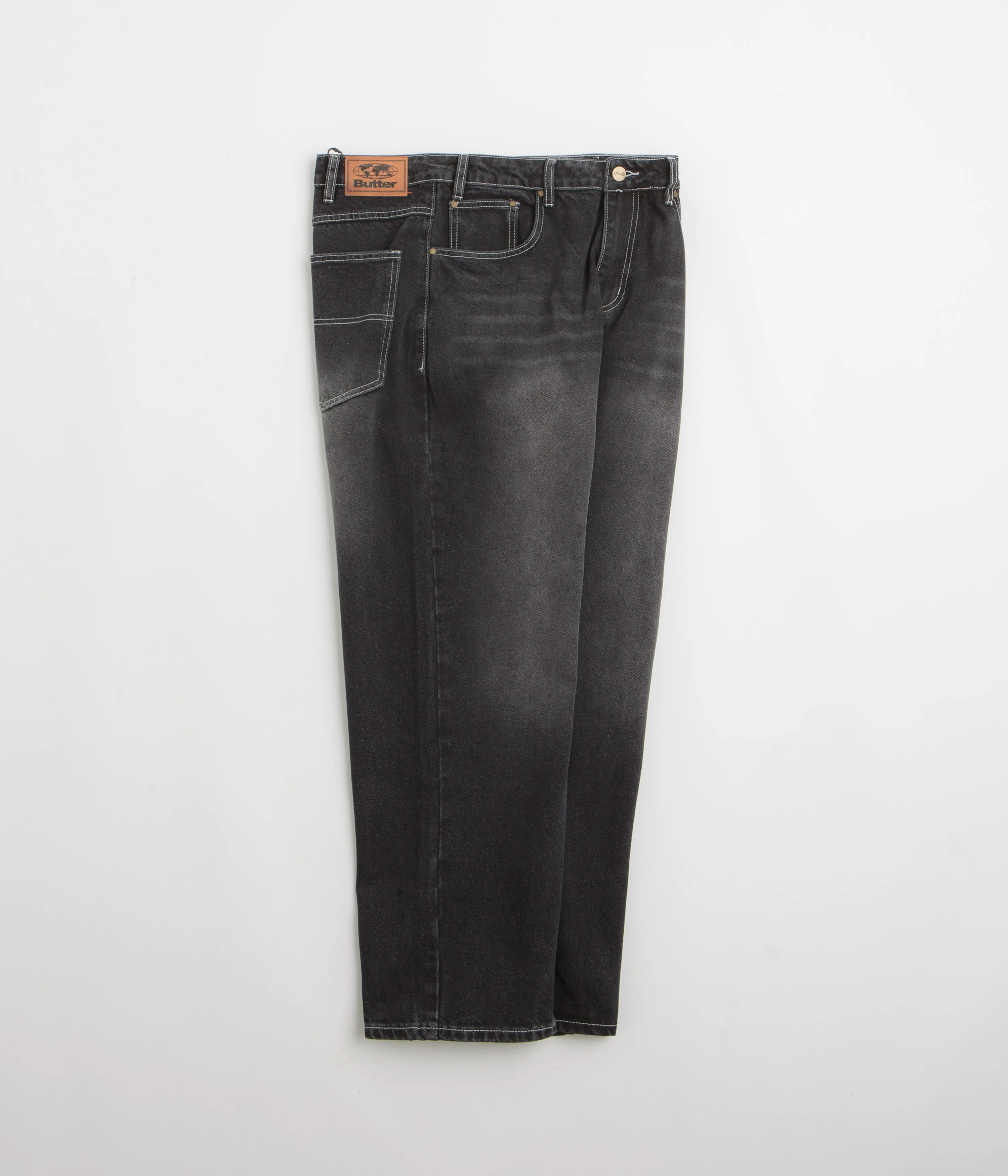 Butter Goods Ace Jeans - Distressed Black
