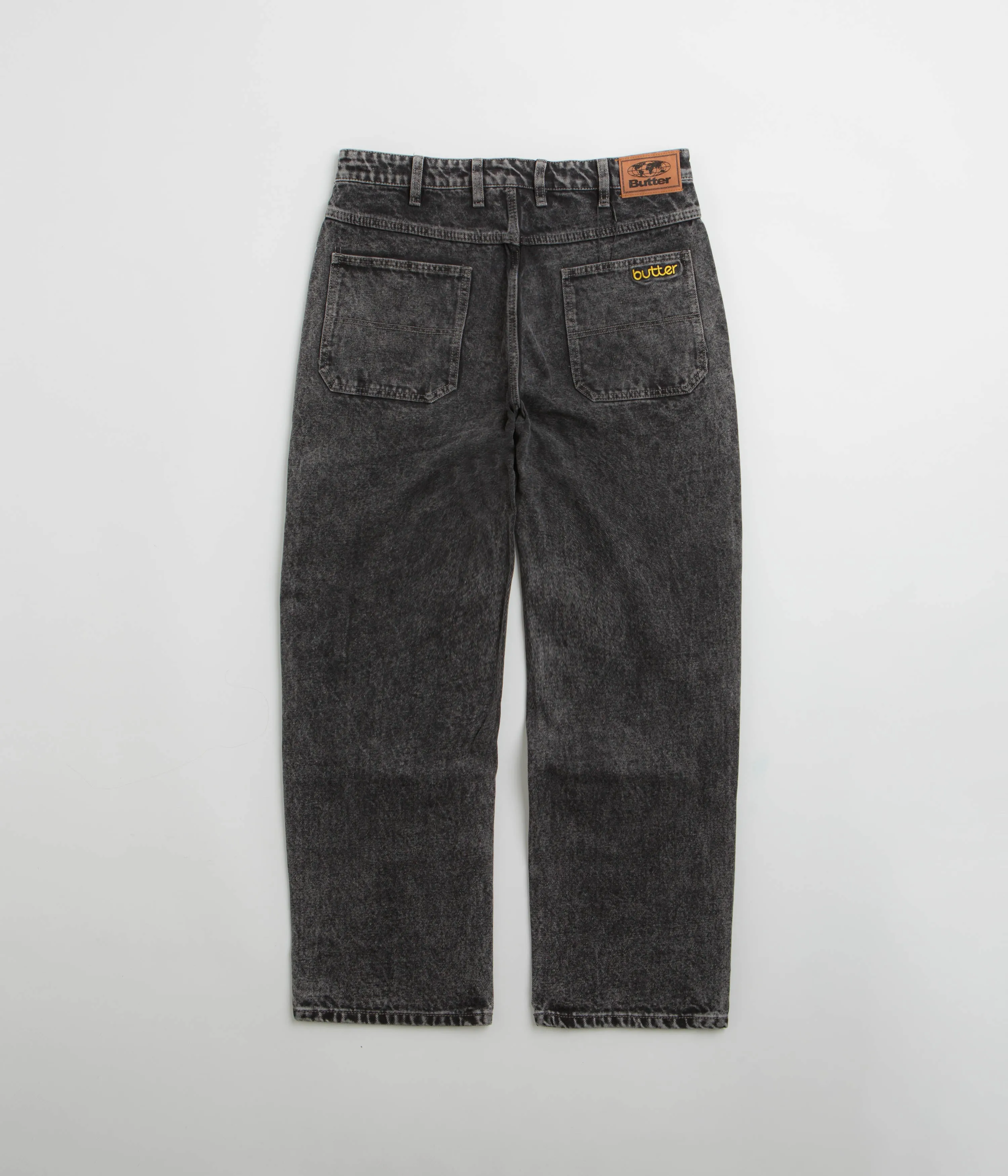 Butter Goods Alpine Jeans - Distressed Black