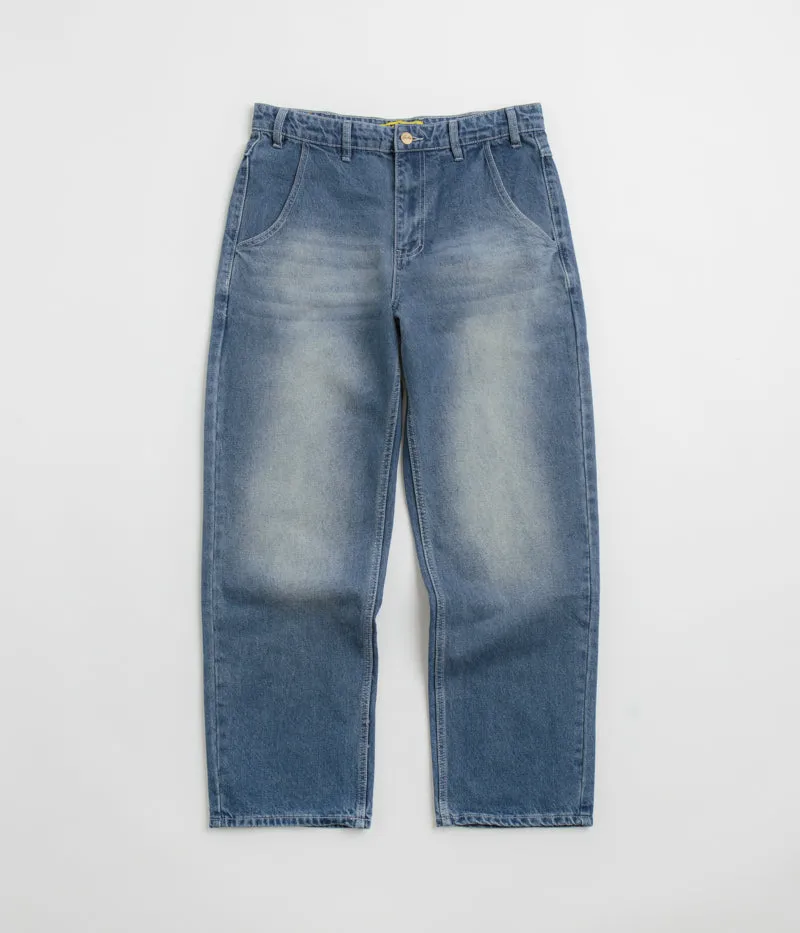 Butter Goods Alpine Jeans - Distressed Faded Blue