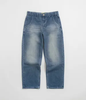 Butter Goods Alpine Jeans - Distressed Faded Blue