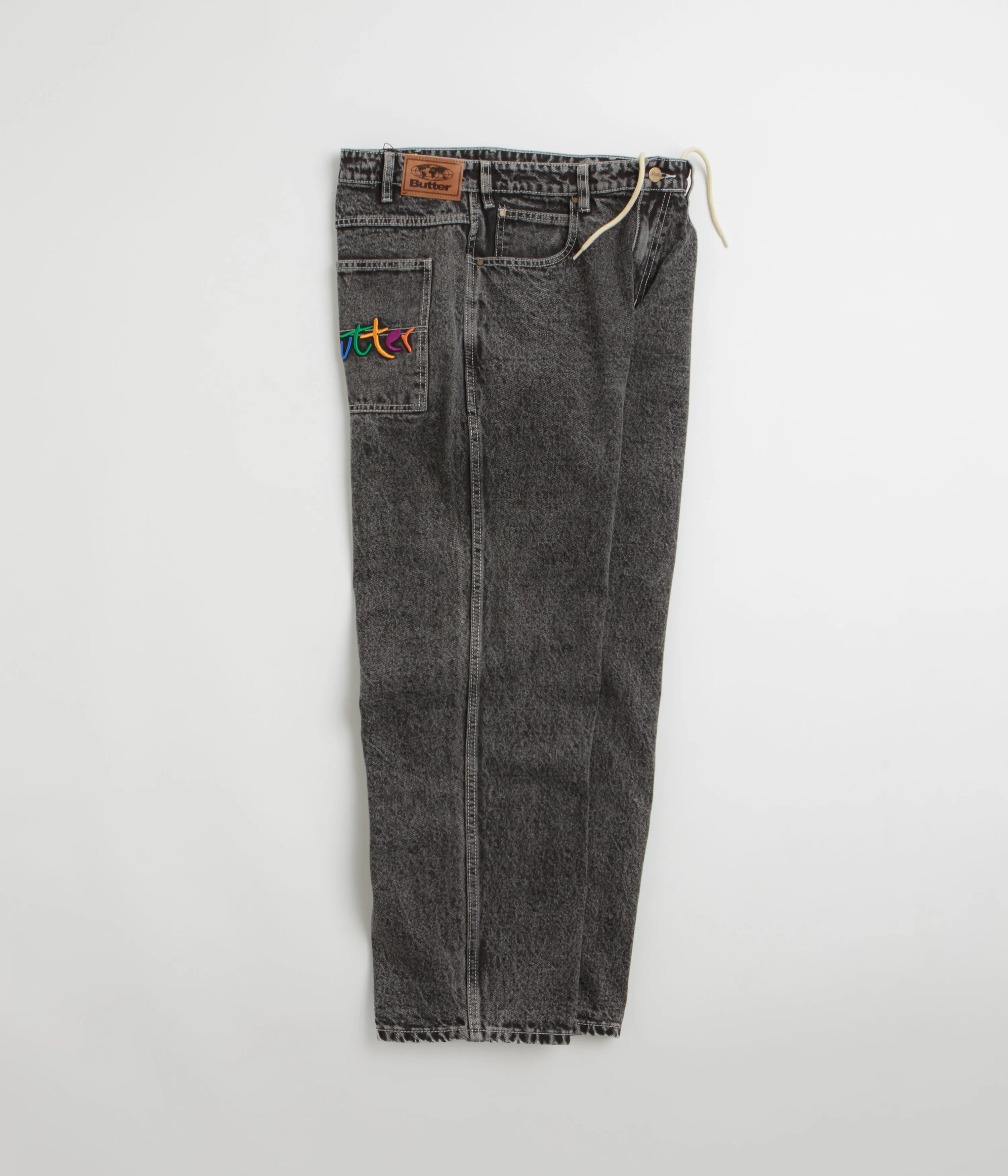 Butter Goods Art Jeans - Washed Black