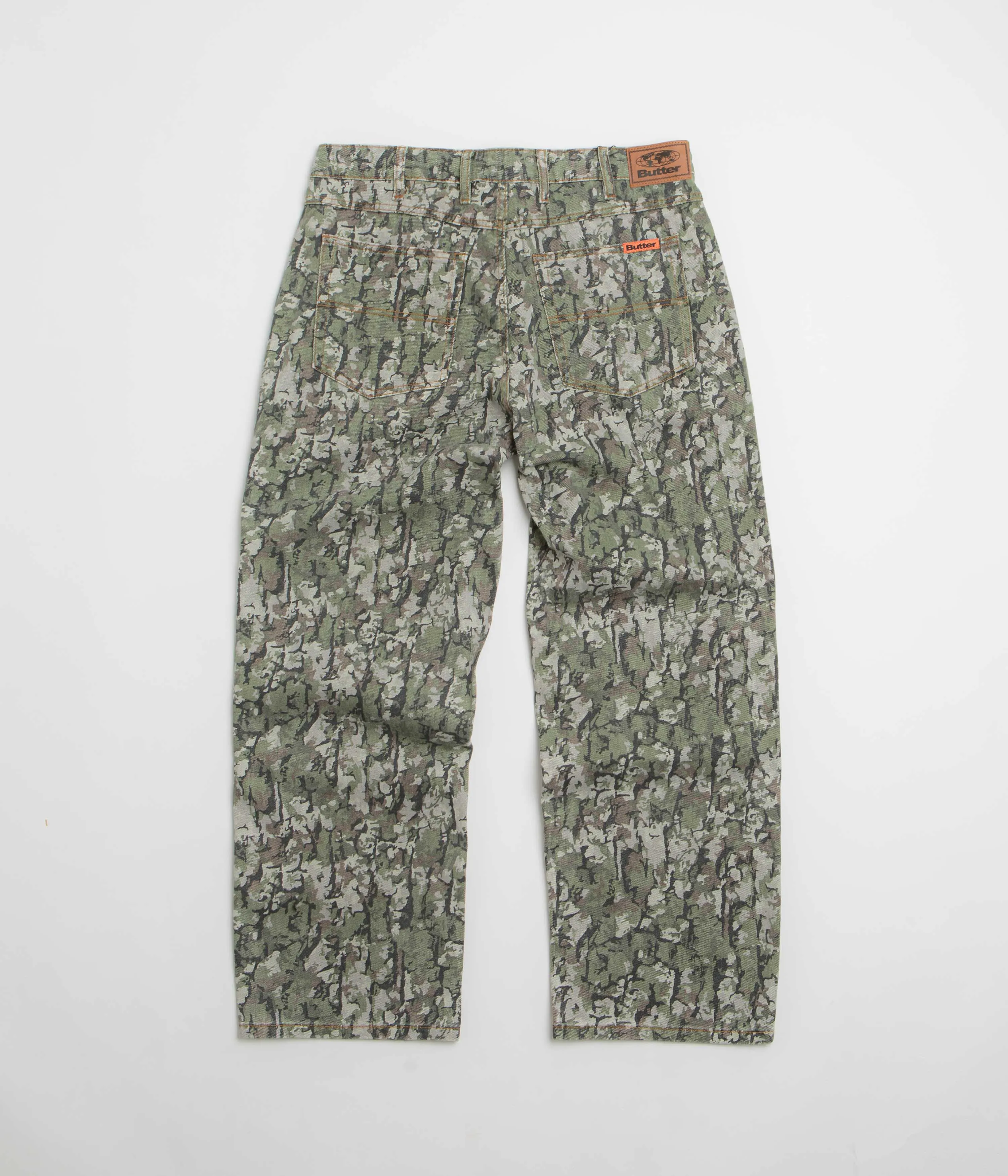 Butter Goods Bark Camo Jeans - Army