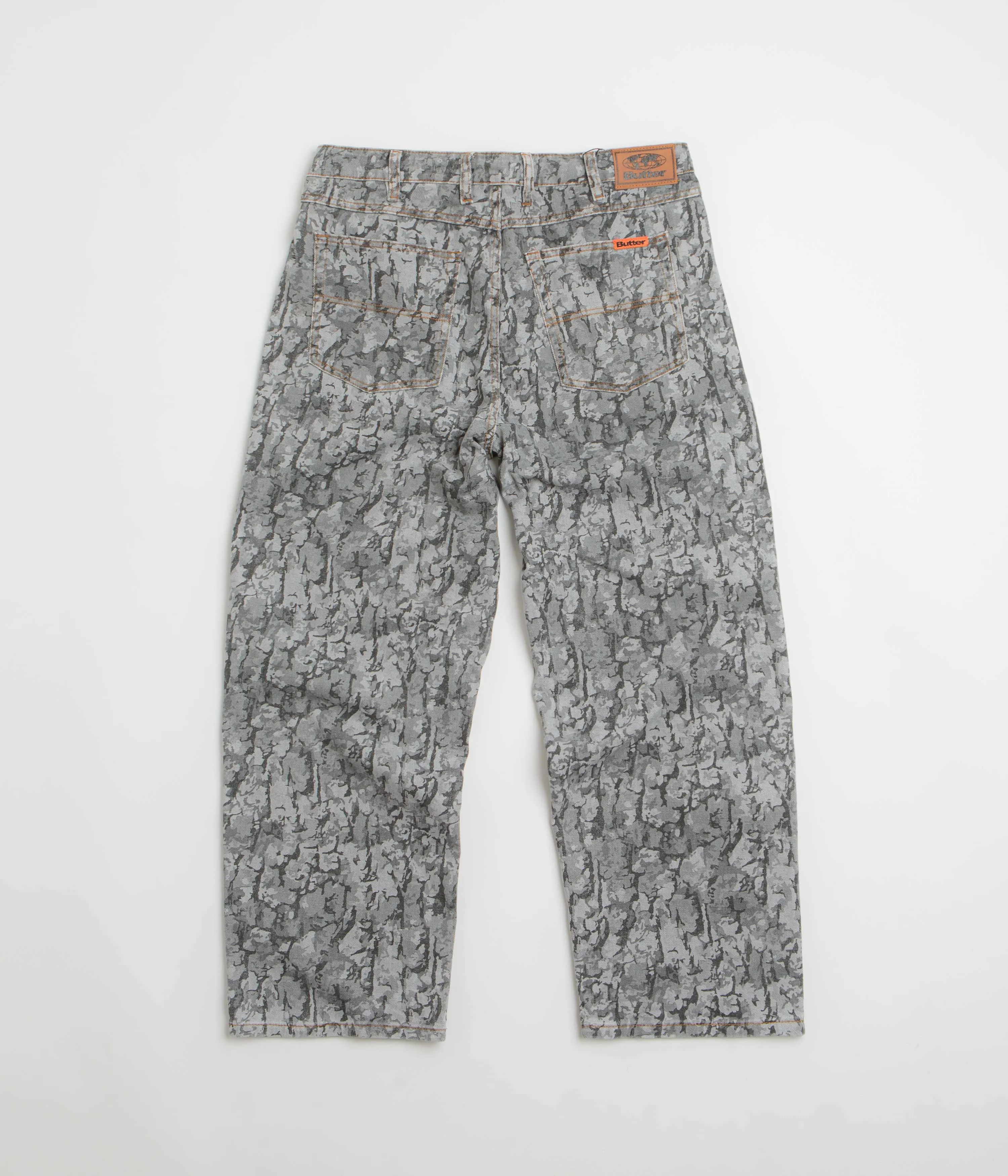 Butter Goods Bark Camo Jeans - Black