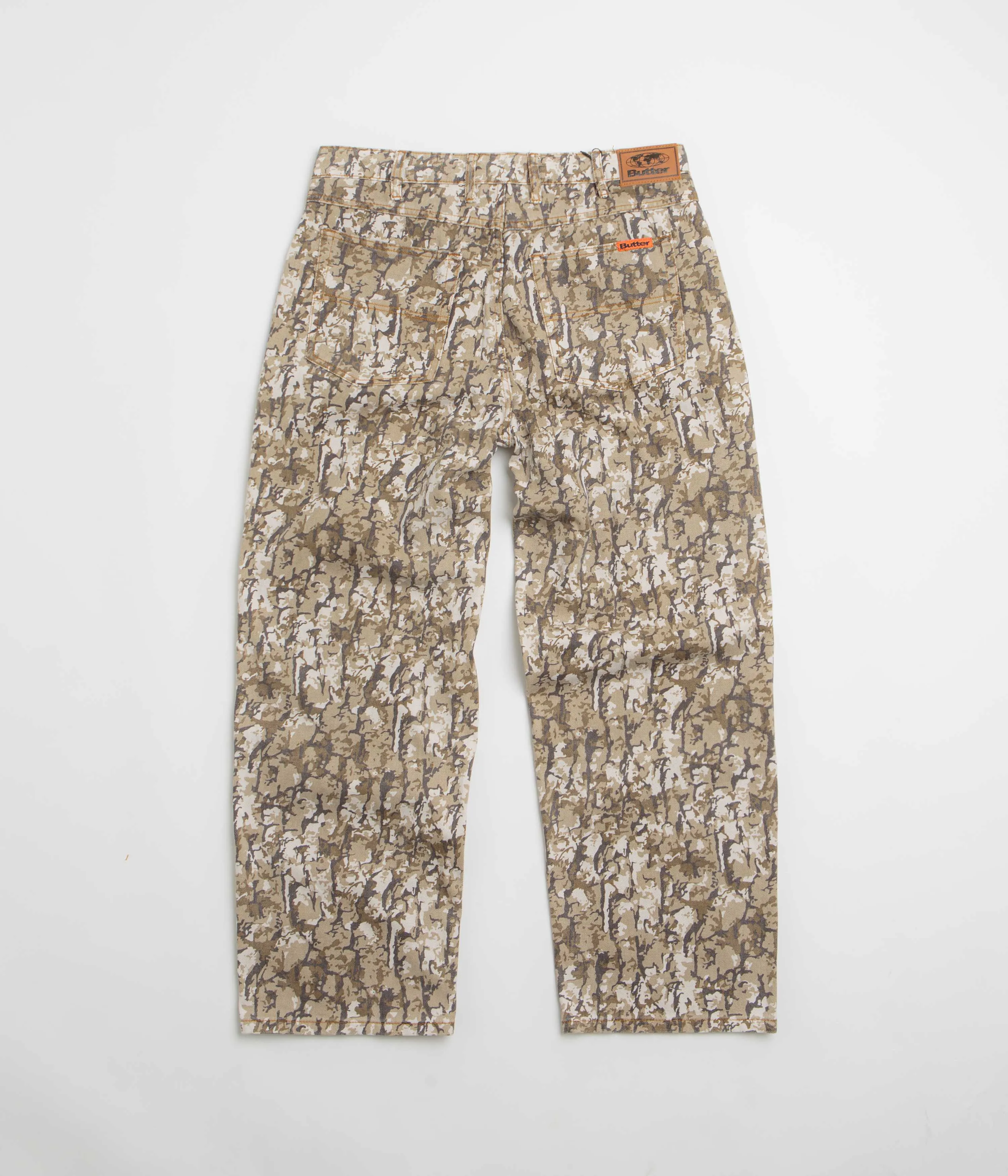 Butter Goods Bark Camo Jeans - Tan