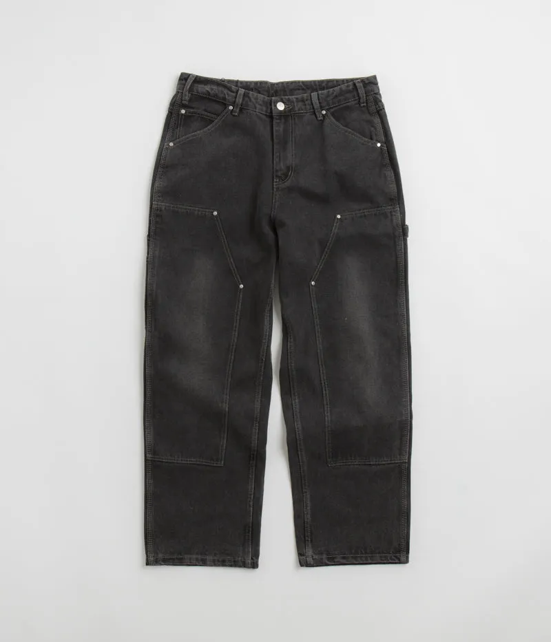Butter Goods Davide Double Knee  Jeans - Washed Black