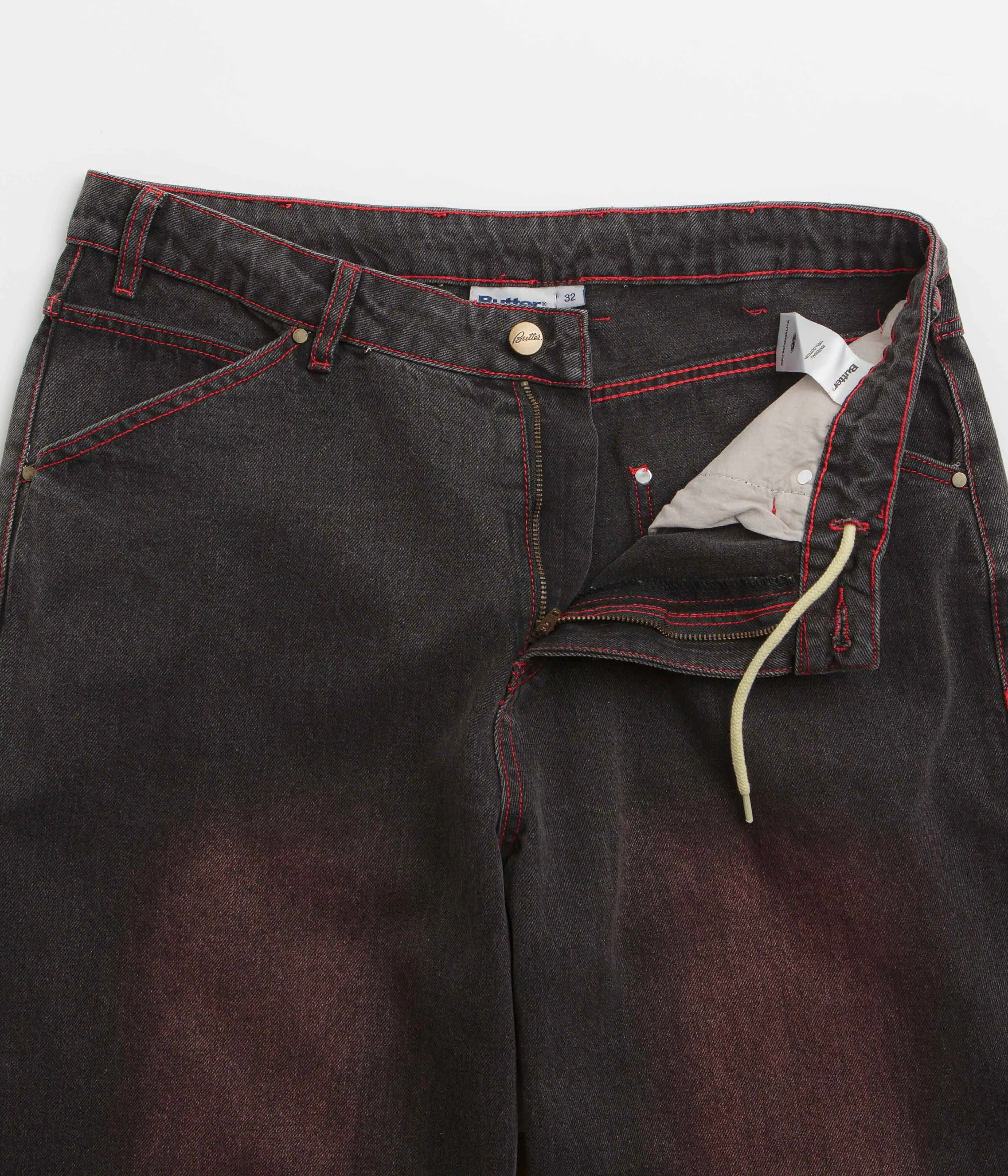Butter Goods Encounter Jeans - Tinted Washed Black