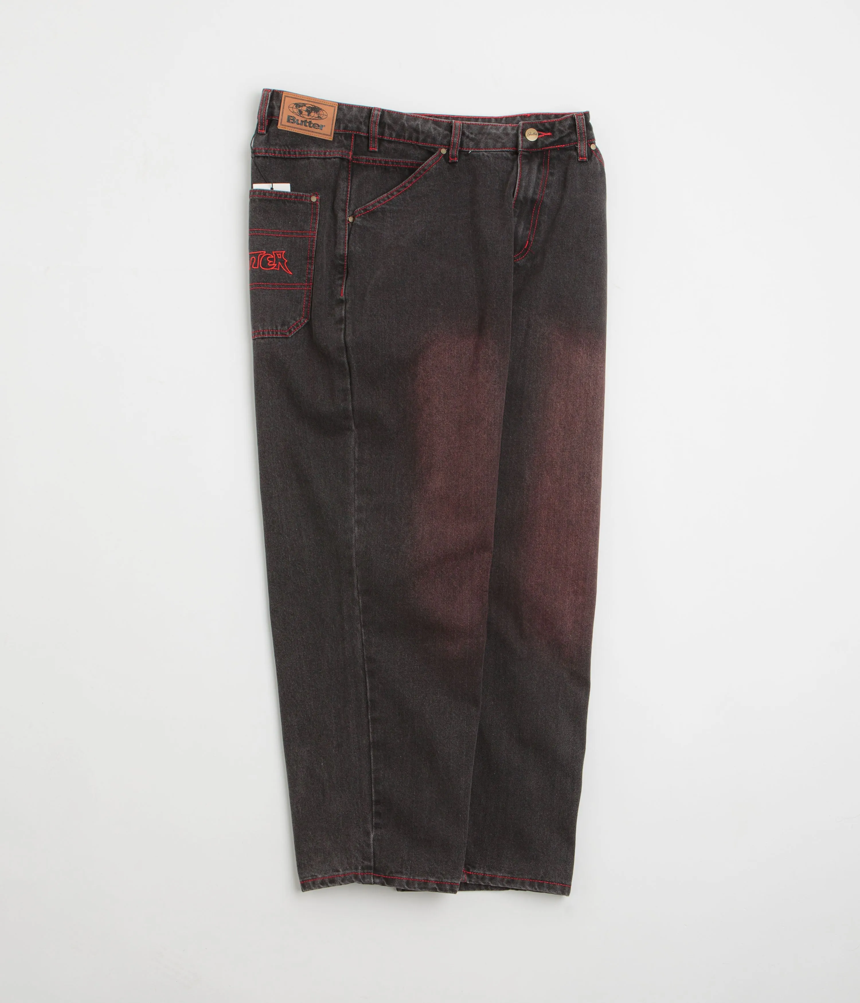 Butter Goods Encounter Jeans - Tinted Washed Black