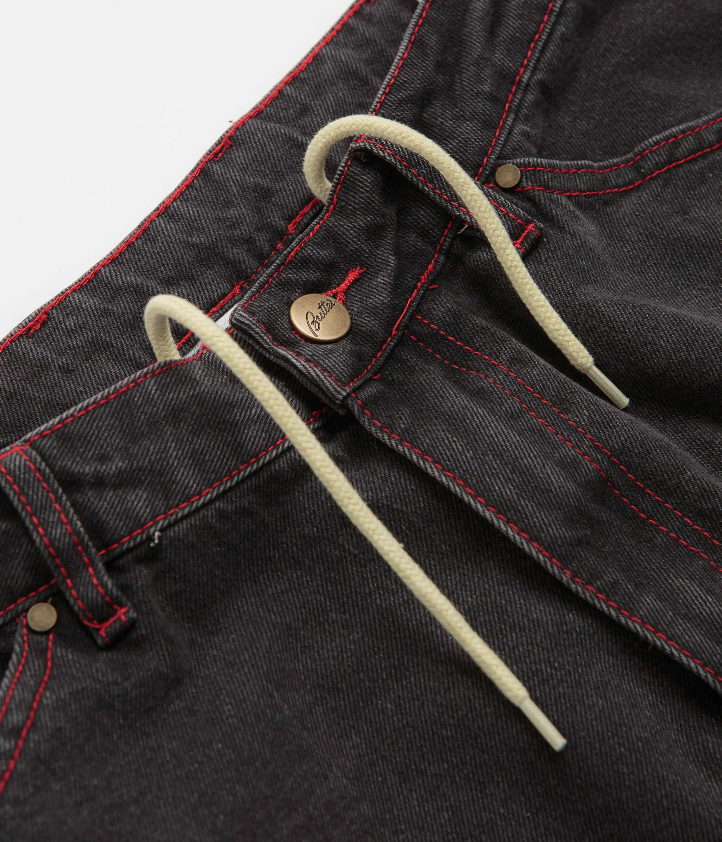 Butter Goods Encounter Jeans - Tinted Washed Black