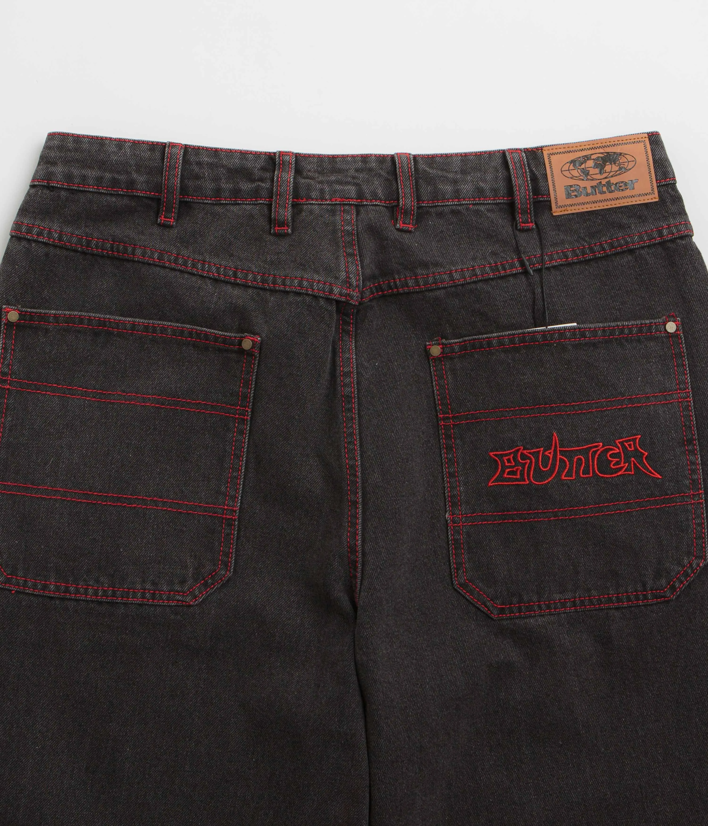 Butter Goods Encounter Jeans - Tinted Washed Black