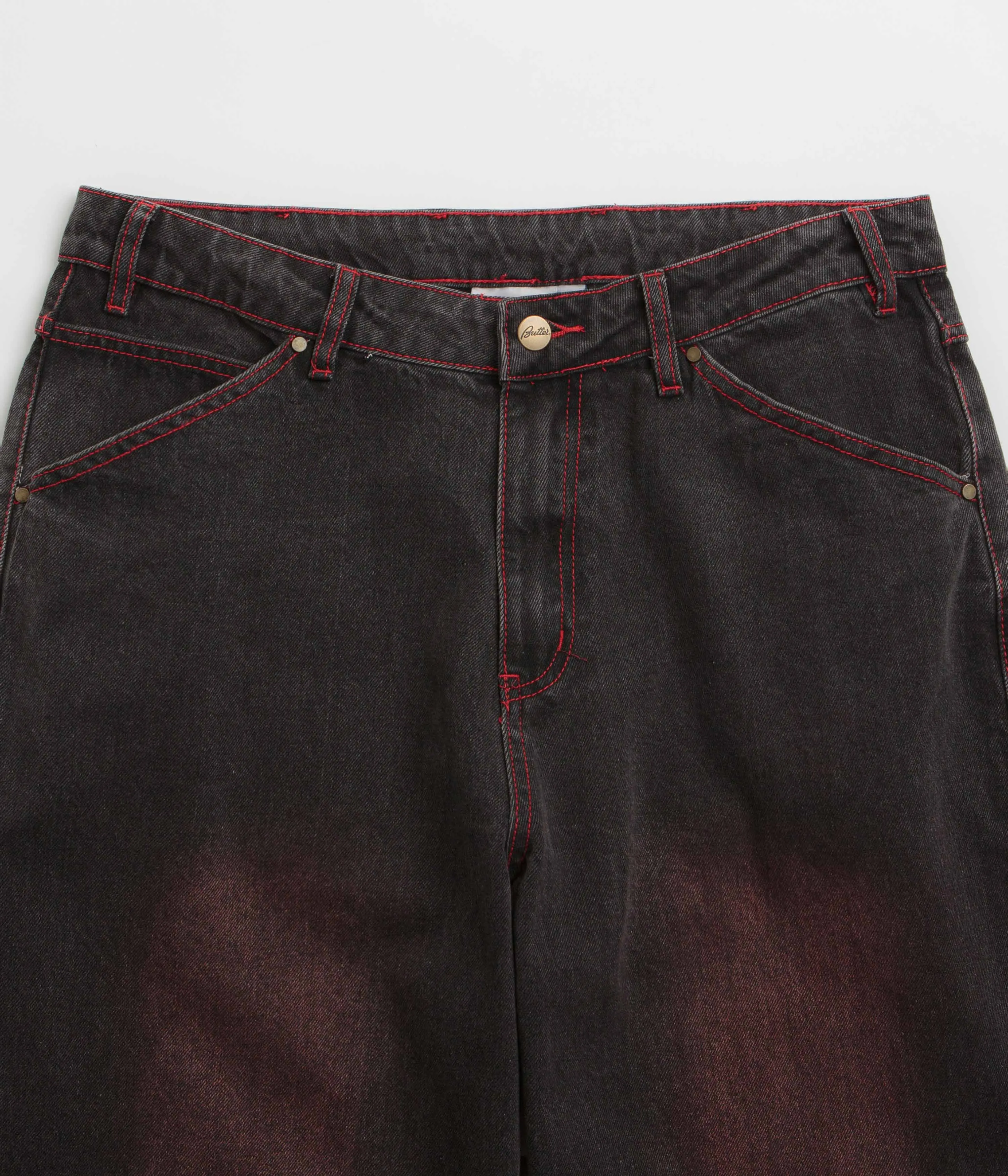 Butter Goods Encounter Jeans - Tinted Washed Black