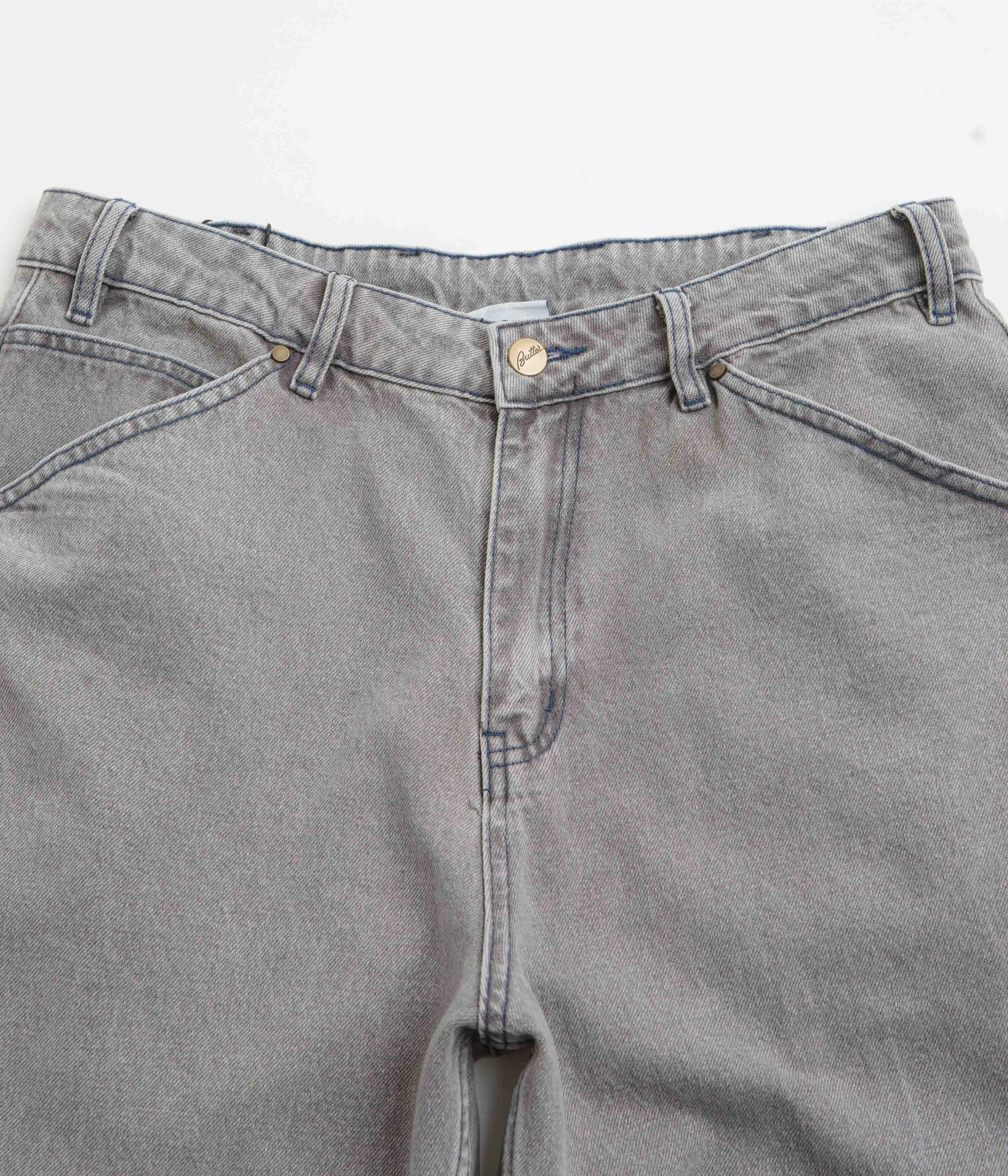 Butter Goods Encounter Jeans - Washed Soft Grey