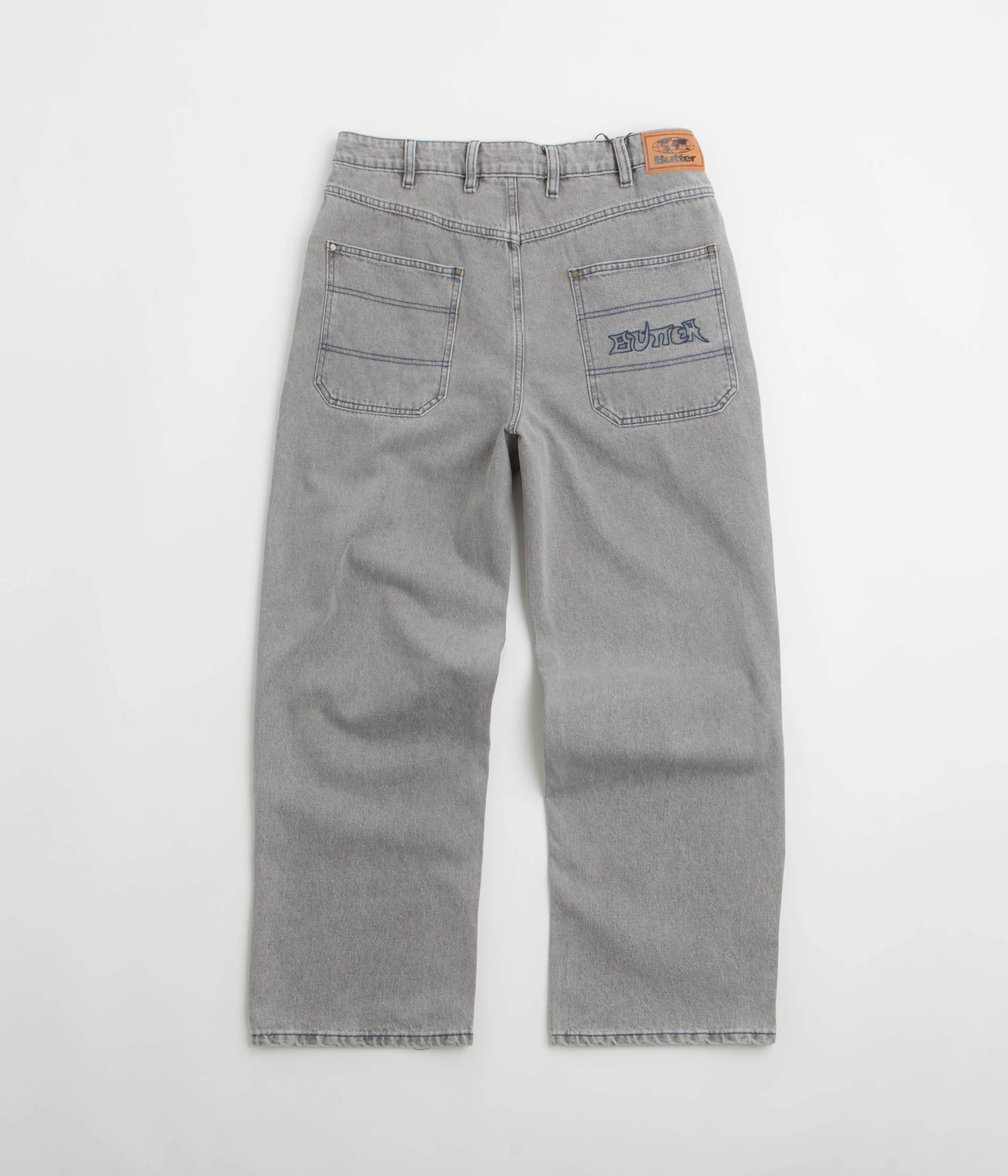 Butter Goods Encounter Jeans - Washed Soft Grey