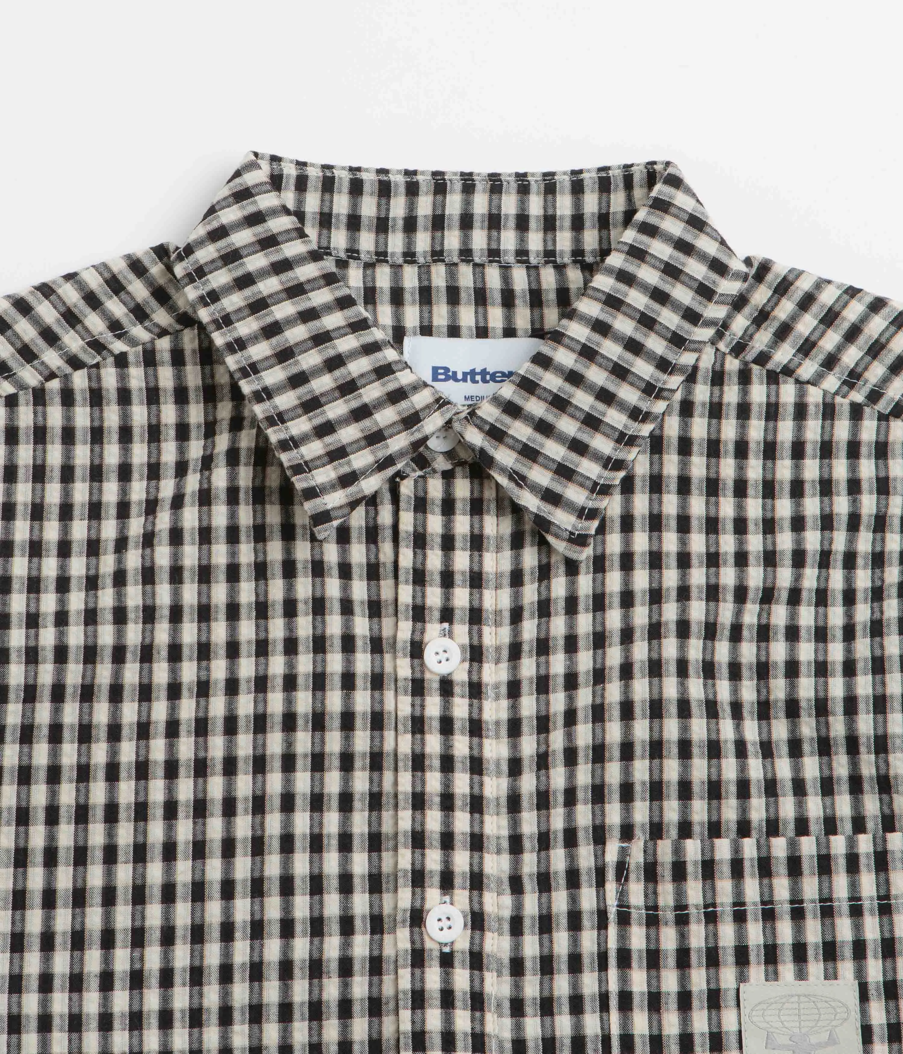 Butter Goods Equipment Short Sleeve Shirt - Black