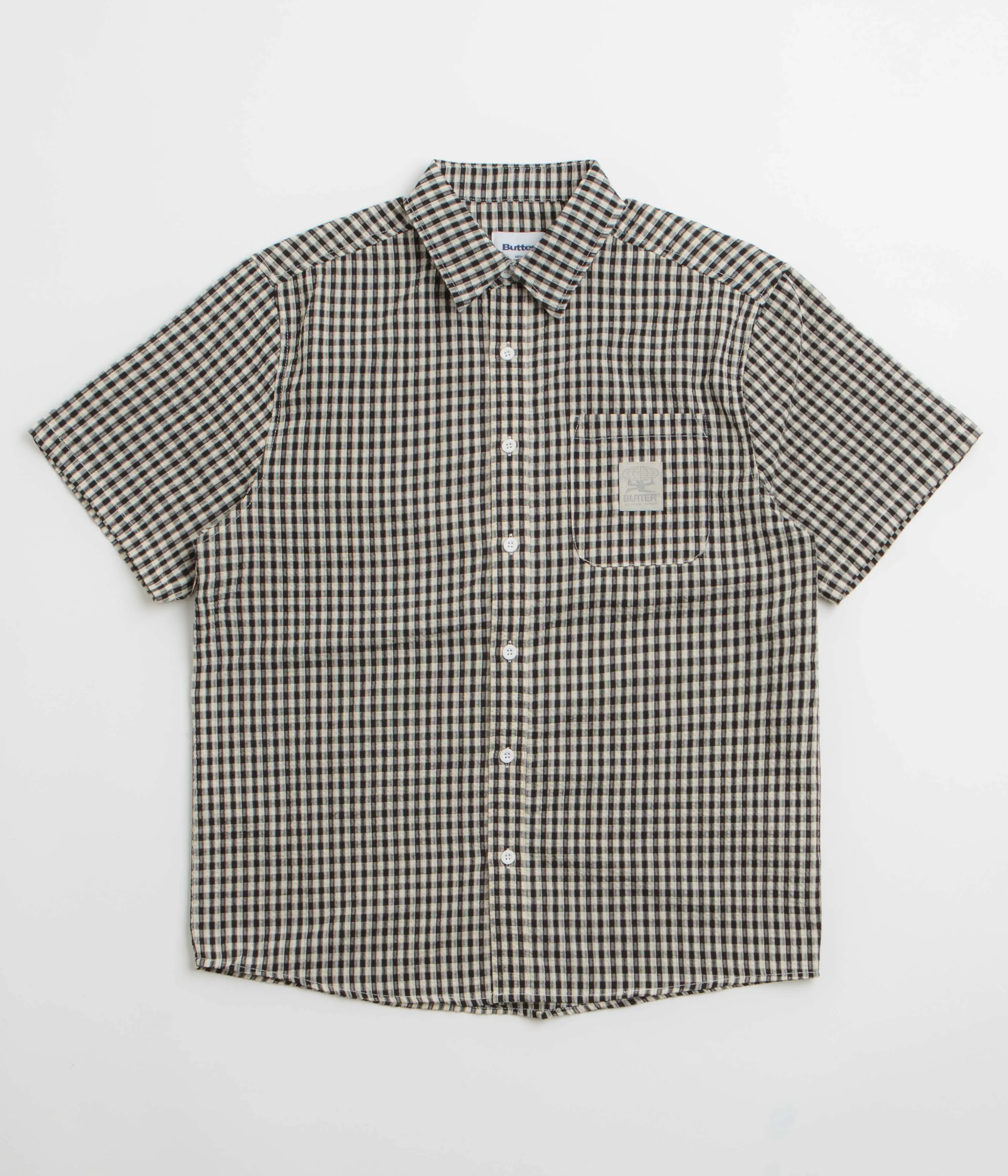 Butter Goods Equipment Short Sleeve Shirt - Black