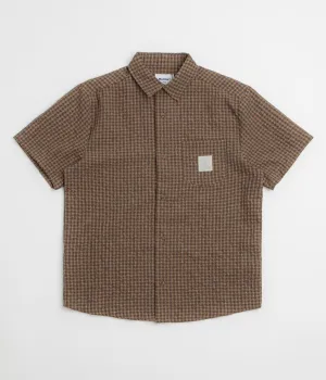 Butter Goods Equipment Short Sleeve Shirt - Brown