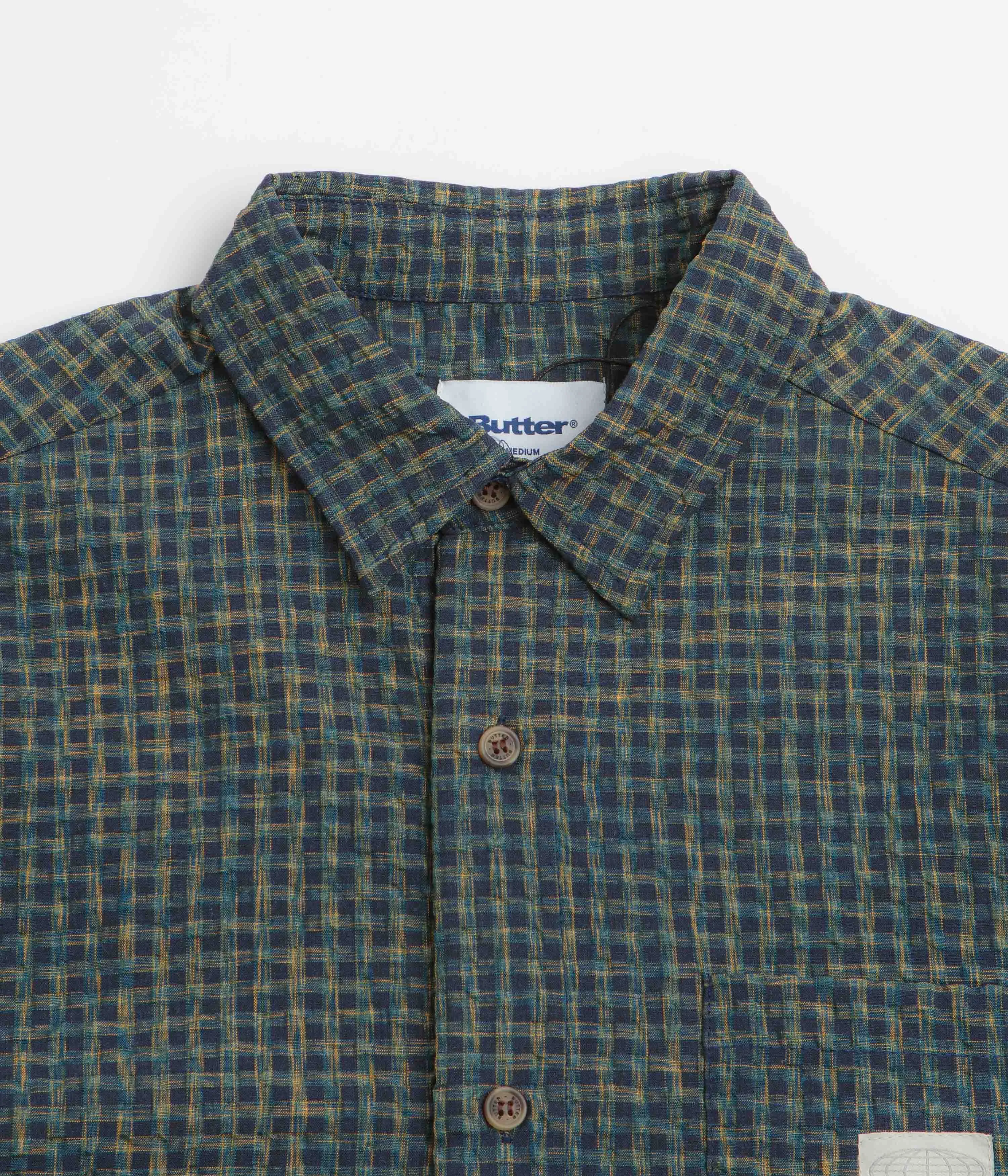 Butter Goods Equipment Short Sleeve Shirt - Navy
