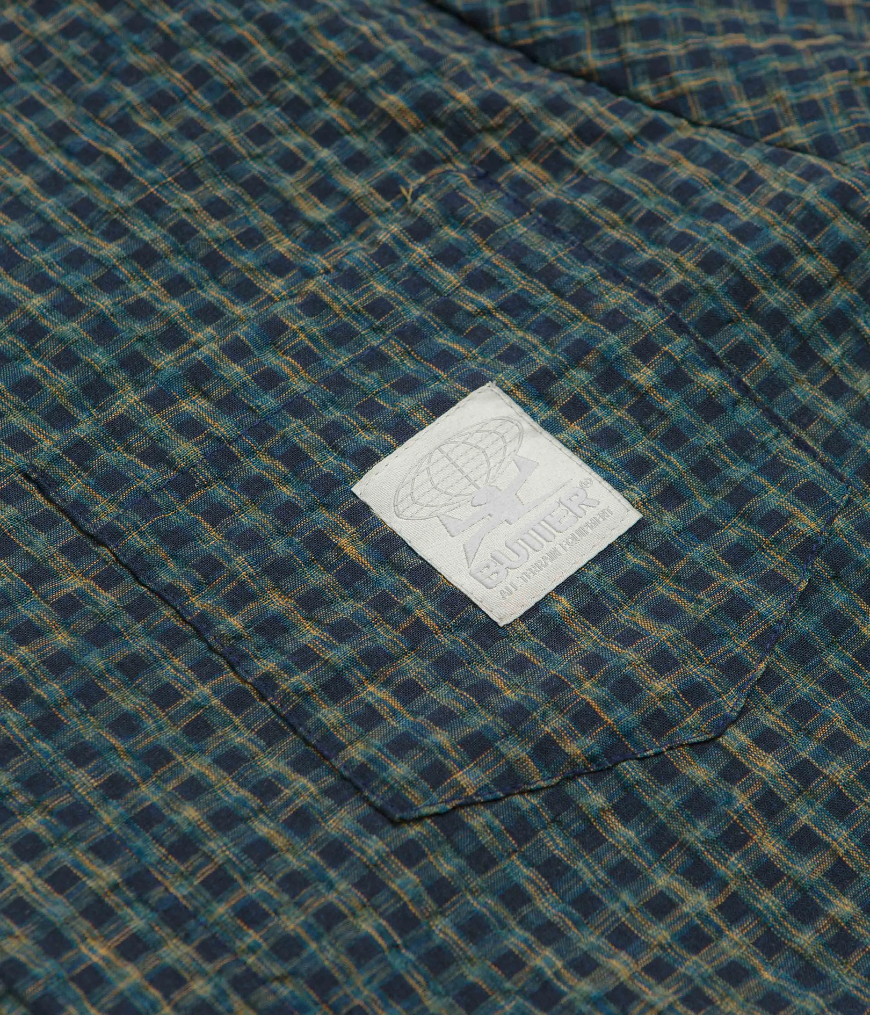 Butter Goods Equipment Short Sleeve Shirt - Navy