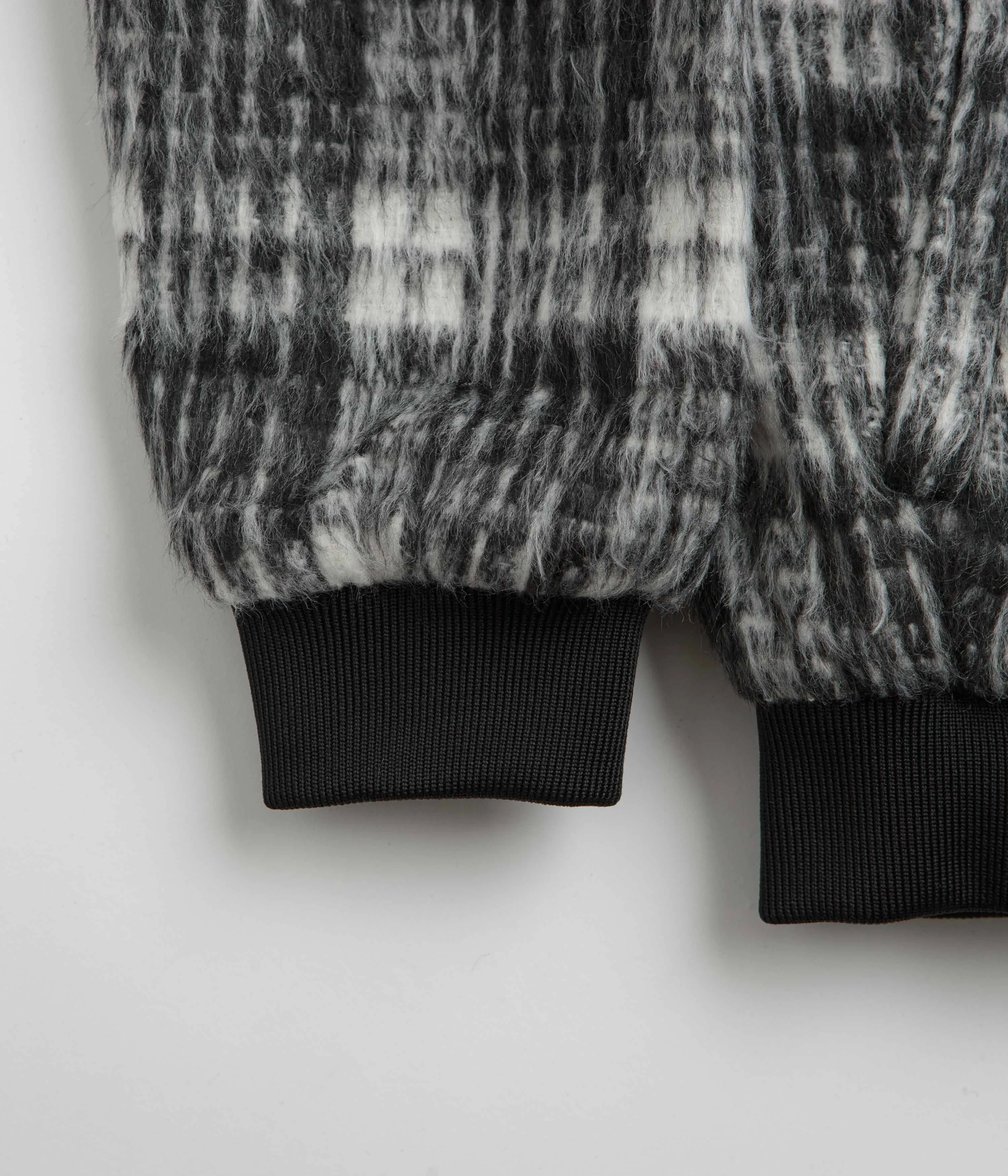 Butter Goods Heavy Plaid Work Jacket - Black / White