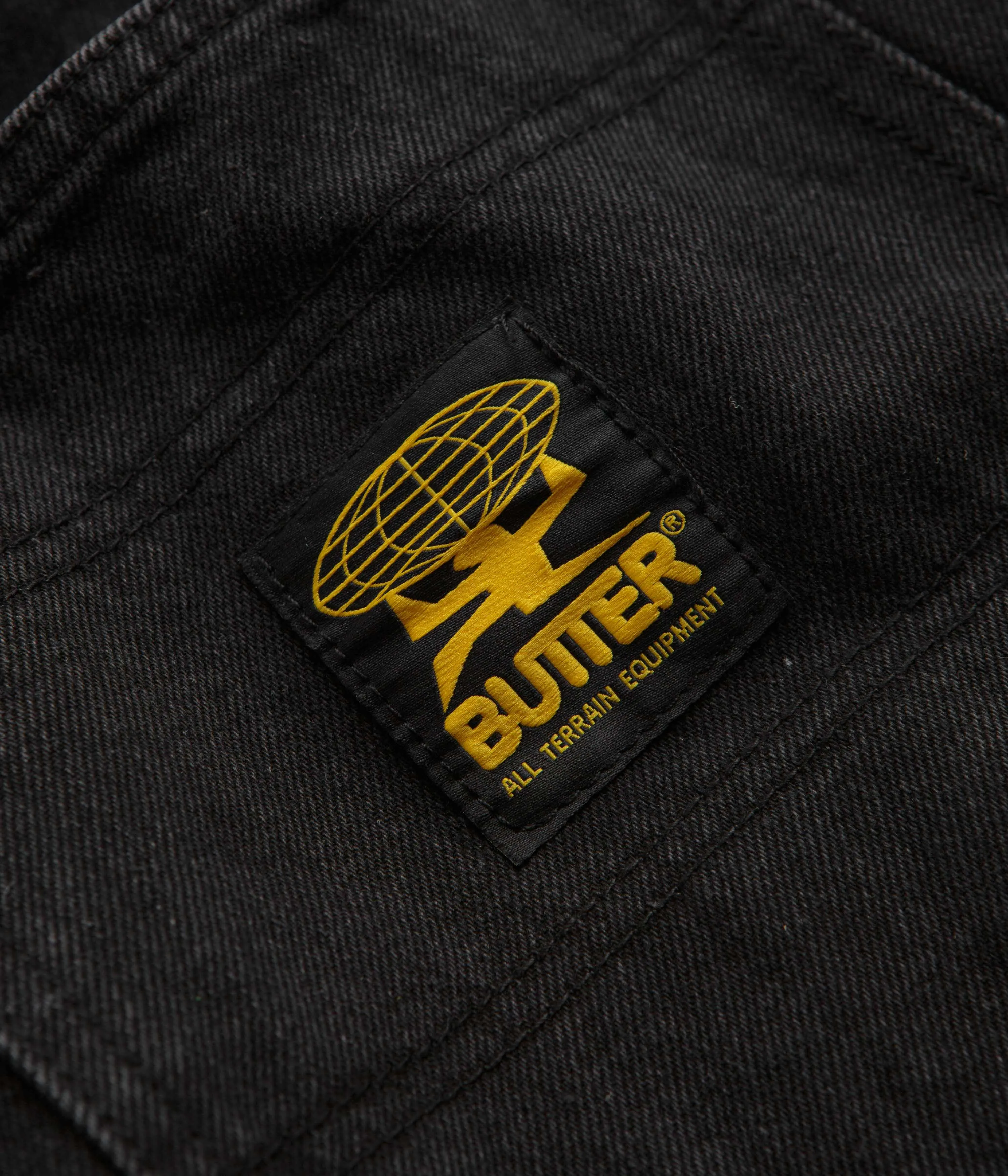 Butter Goods Patch Pocket Jeans - Faded Black