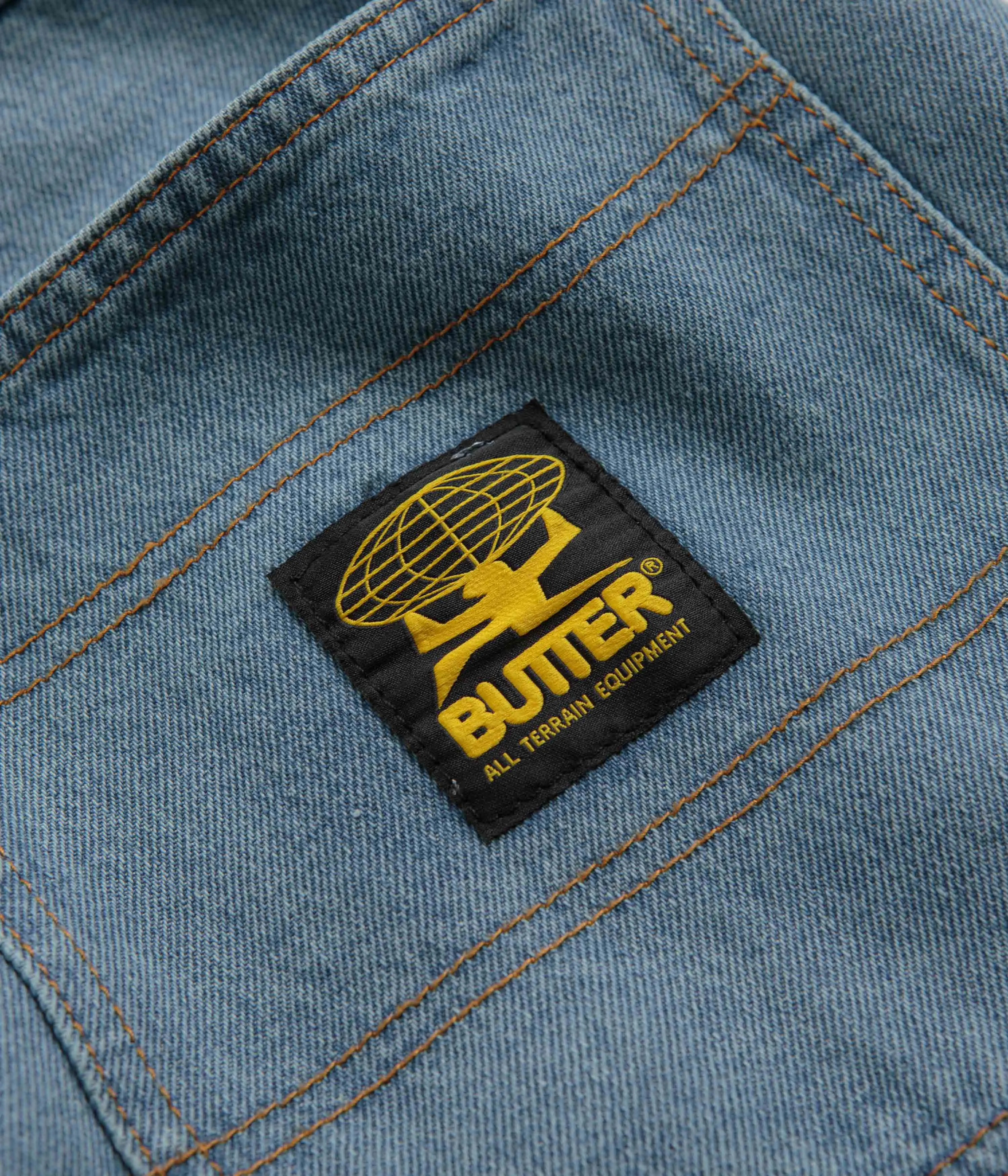 Butter Goods Patch Pocket Jeans - Faded Blue