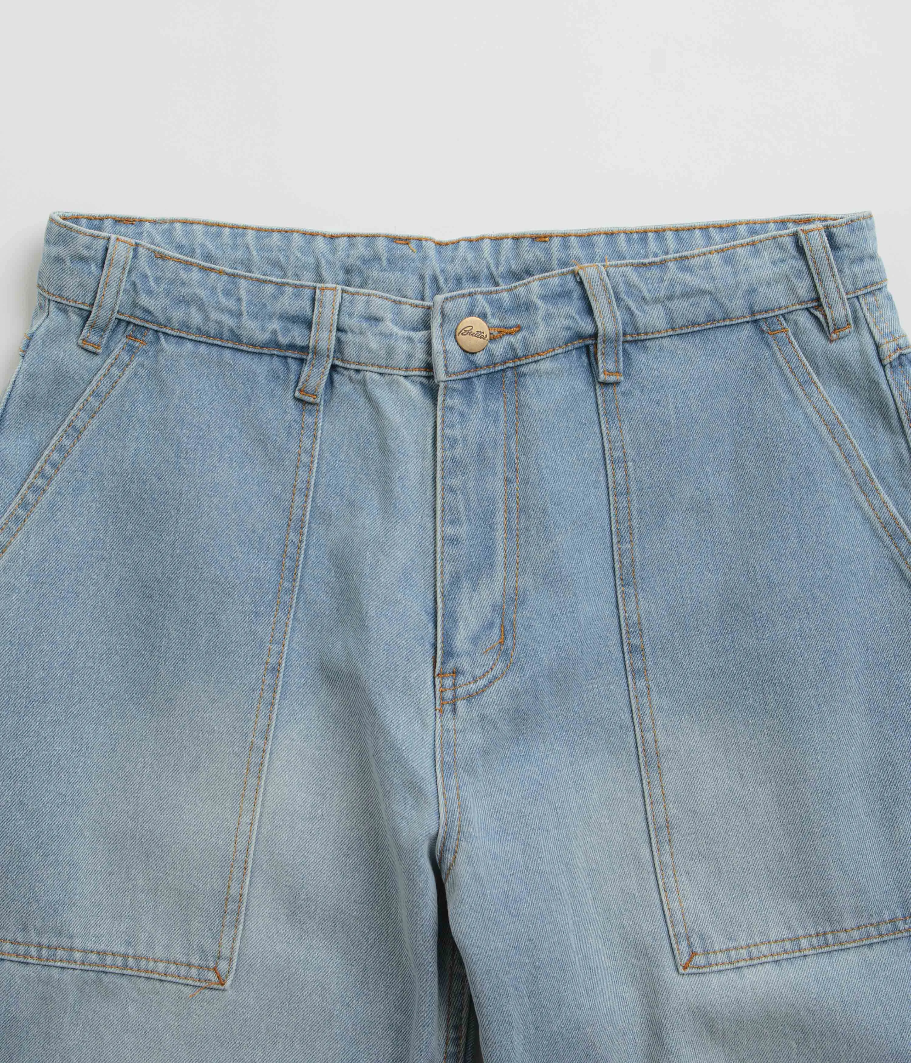 Butter Goods Patch Pocket Jeans - Faded Light Blue