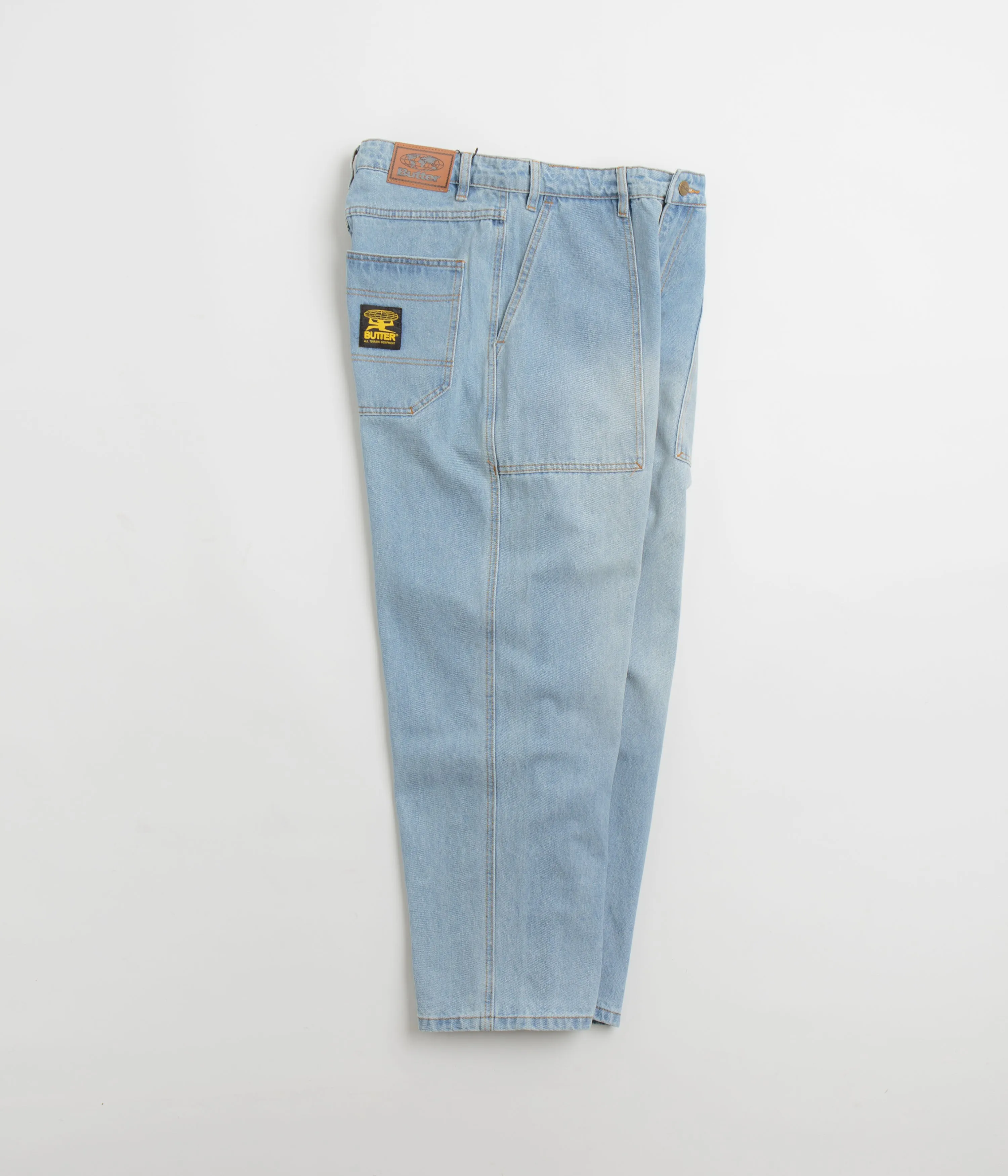 Butter Goods Patch Pocket Jeans - Faded Light Blue